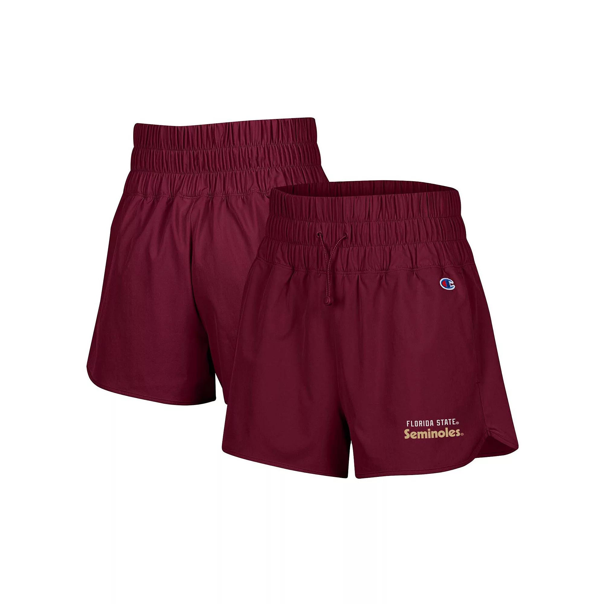 Women's Champion Garnet Florida State Seminoles Tailgate Her Woven Shorts,  Product Image