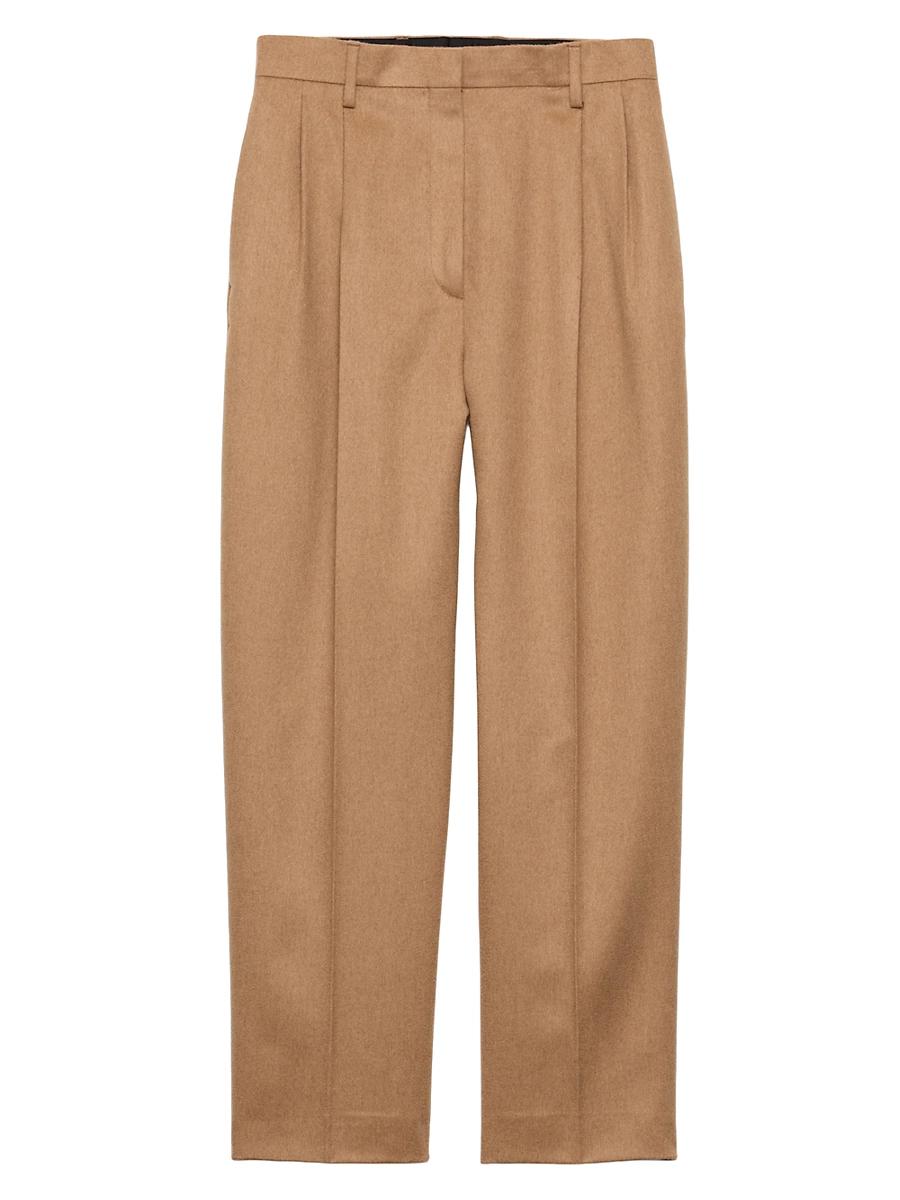 Womens Camel-Hair Pants Product Image