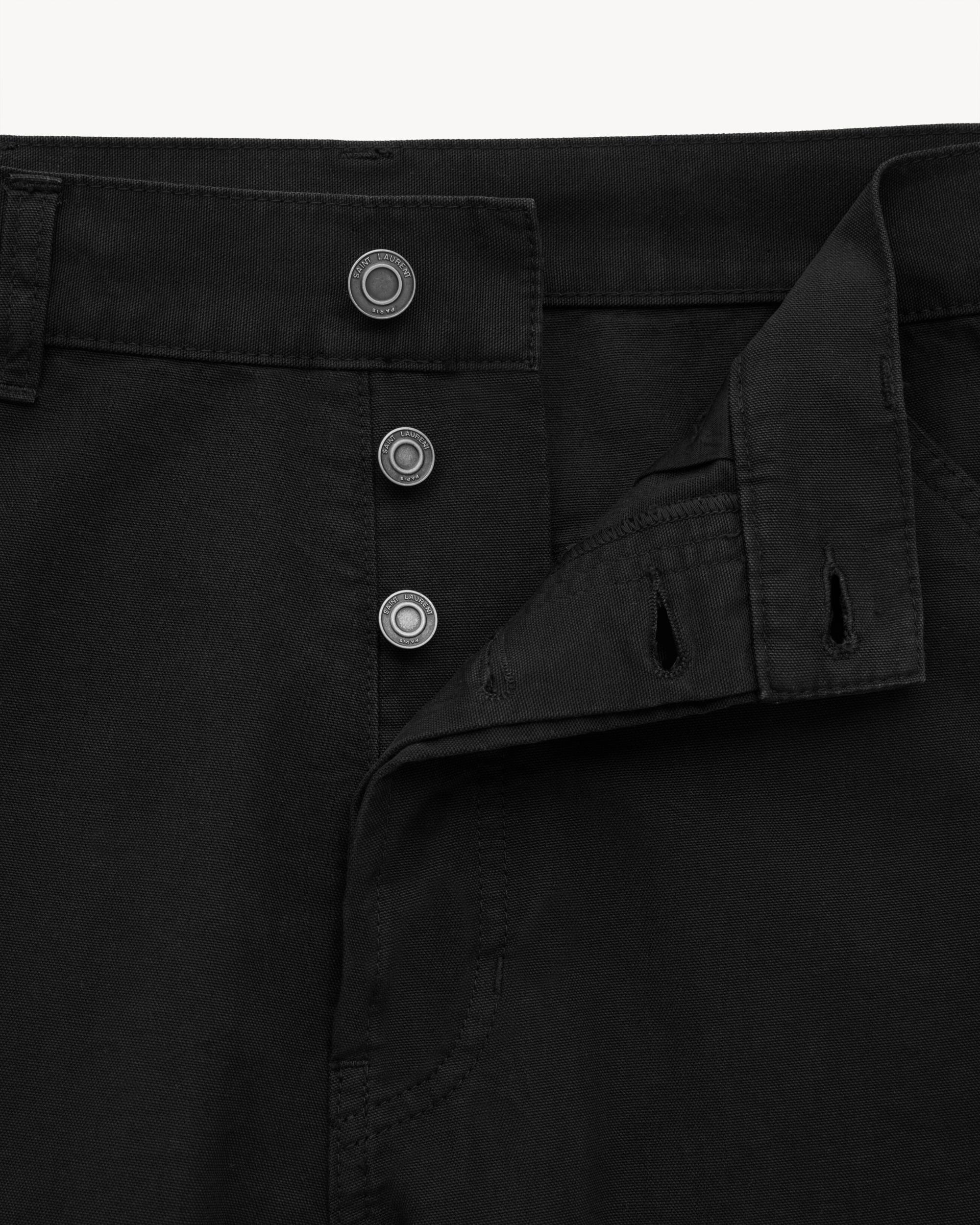 baggy bermuda shorts in cotton twill Product Image