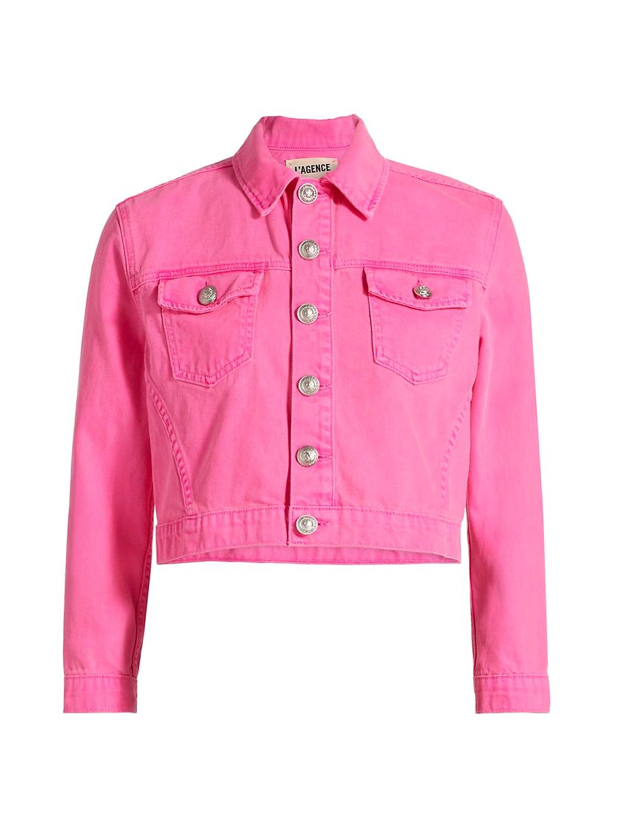 Womens Koda Cotton Crop Jacket Product Image