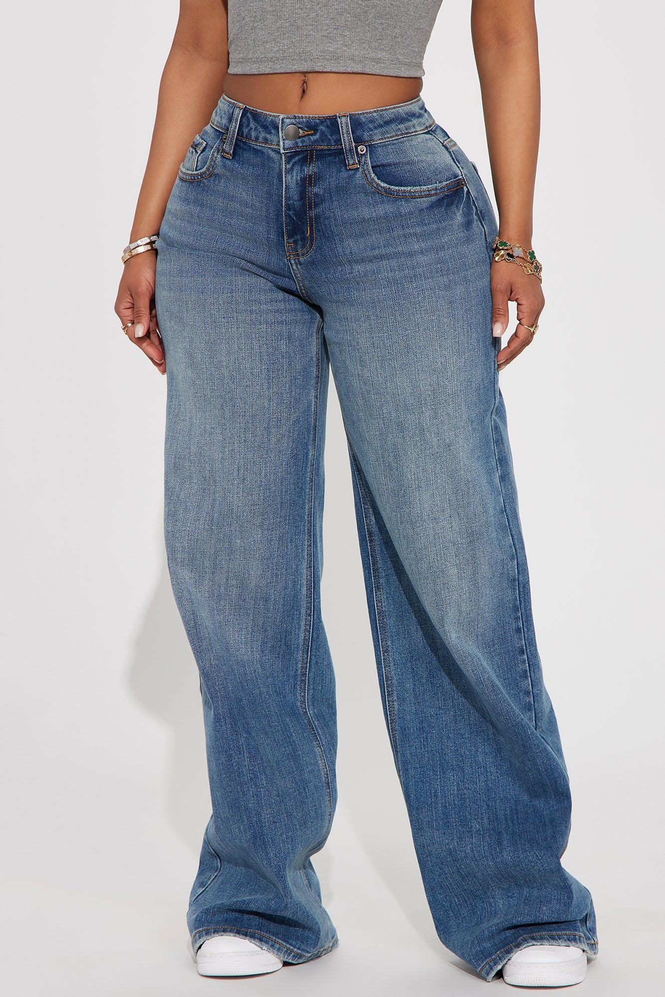 Stick To It Baggy Jeans - Medium Wash Product Image
