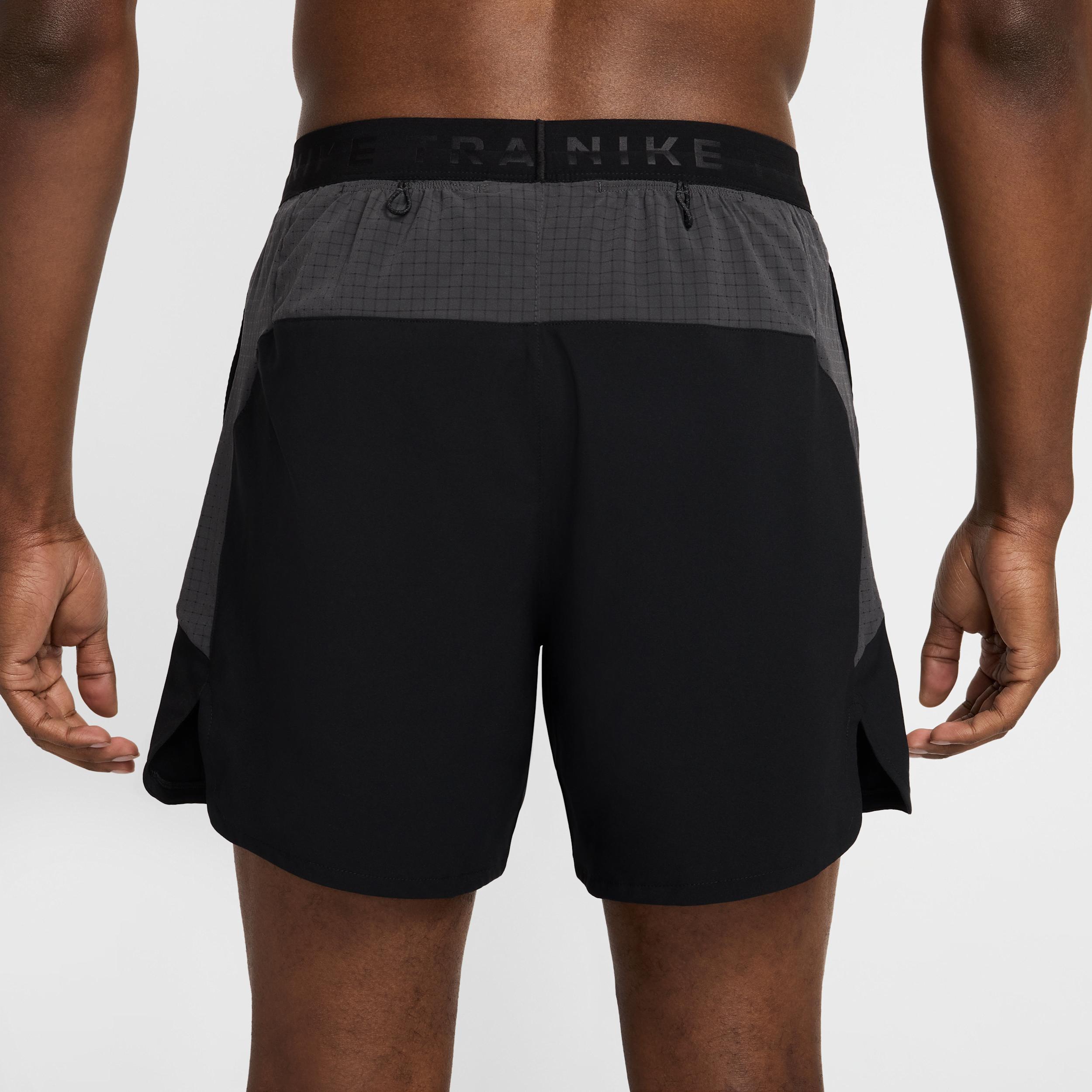 Nike Mens Trail Dri-FIT 6 Brief-Lined Running Shorts | HJ3574-010 Product Image