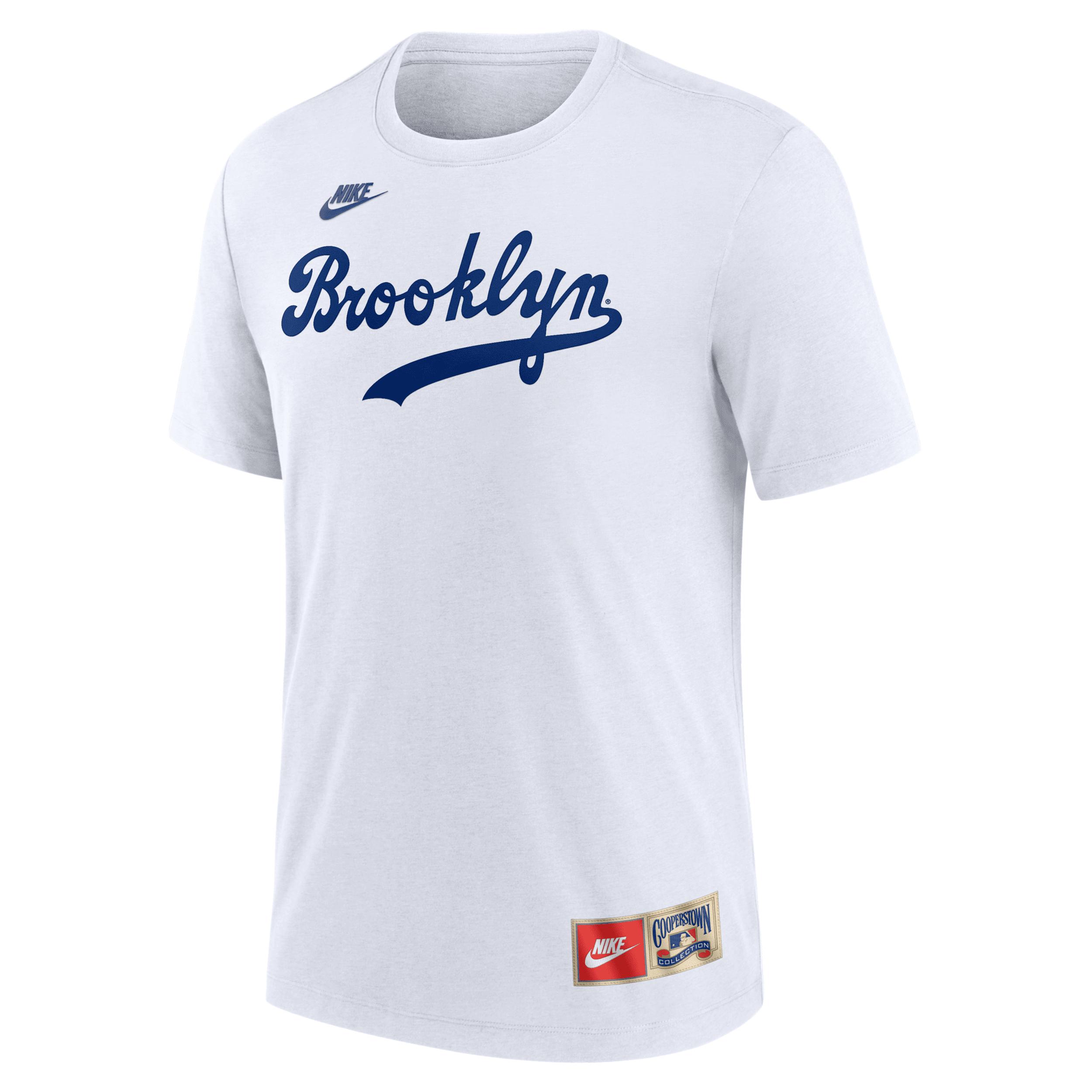Jackie Robinson Brooklyn Dodgers Cooperstown Nike Mens MLB T-Shirt | NJFD10AQBK-3T4 Product Image