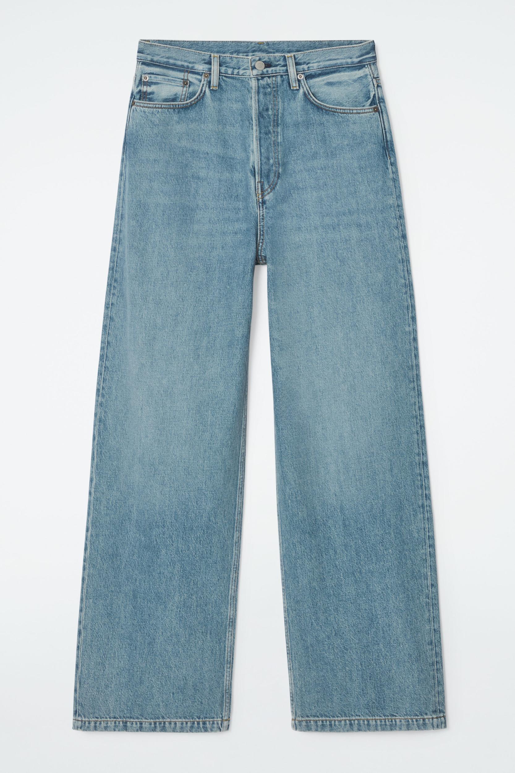 VOLUME WIDE-LEG JEANS Product Image
