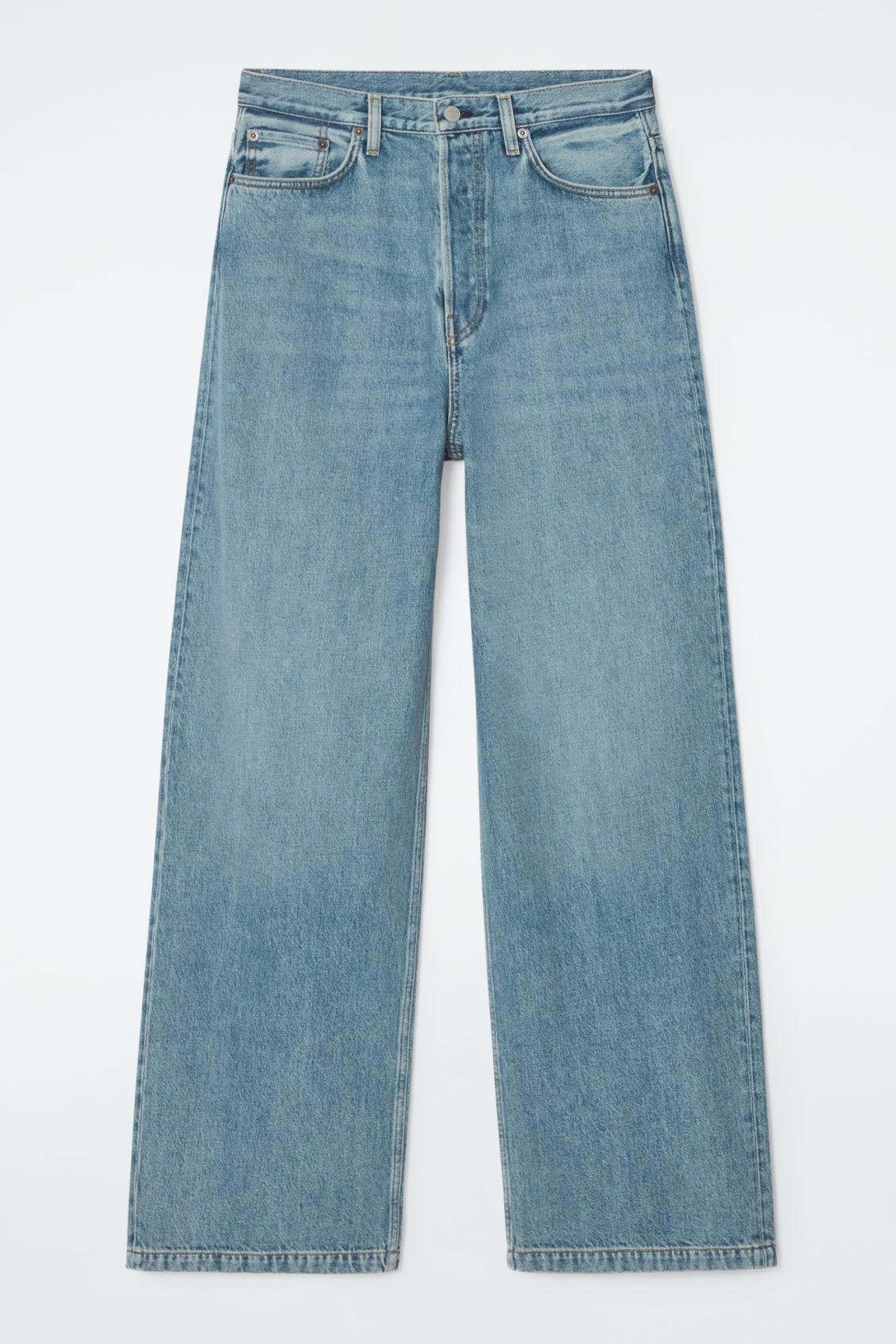 VOLUME WIDE-LEG JEANS Product Image