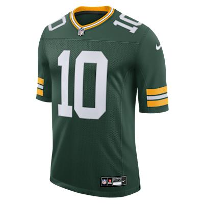 Jordan Love Green Bay Packers Nike Mens Dri-FIT NFL Limited Jersey | 32NMGPLH7TF-017 Product Image