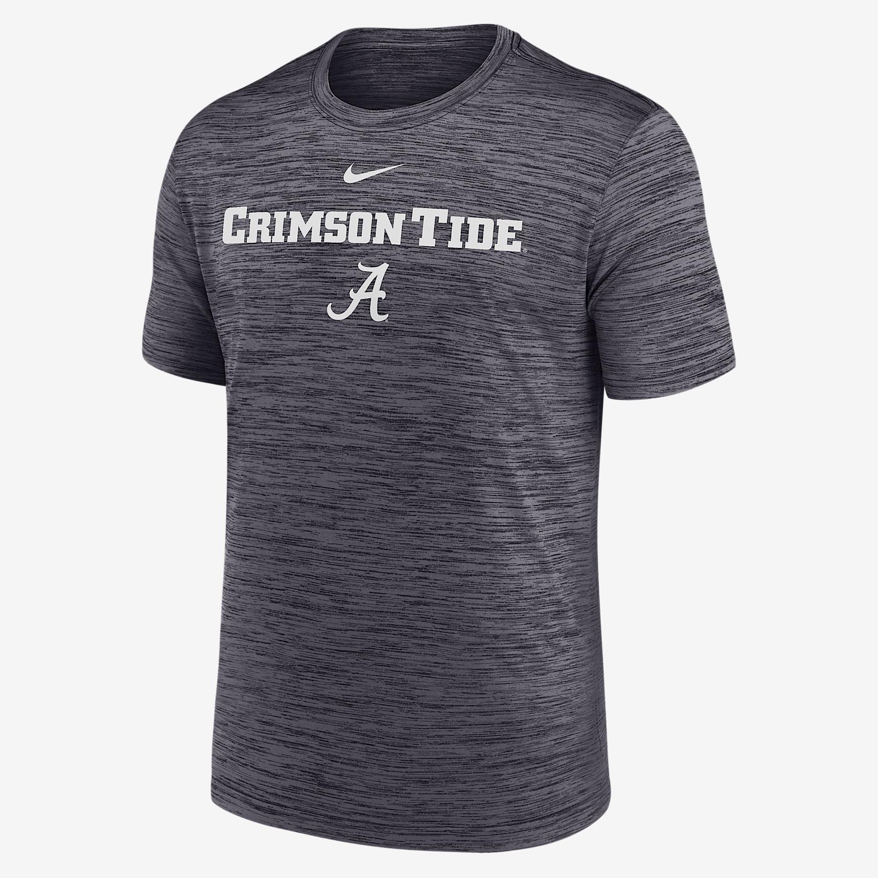Alabama Sideline Velocity Men's Nike Dri-FIT College T-Shirt Product Image