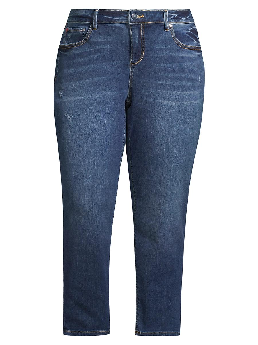 Womens Kennedi Mid-Rise Boyfriend Jeans Product Image
