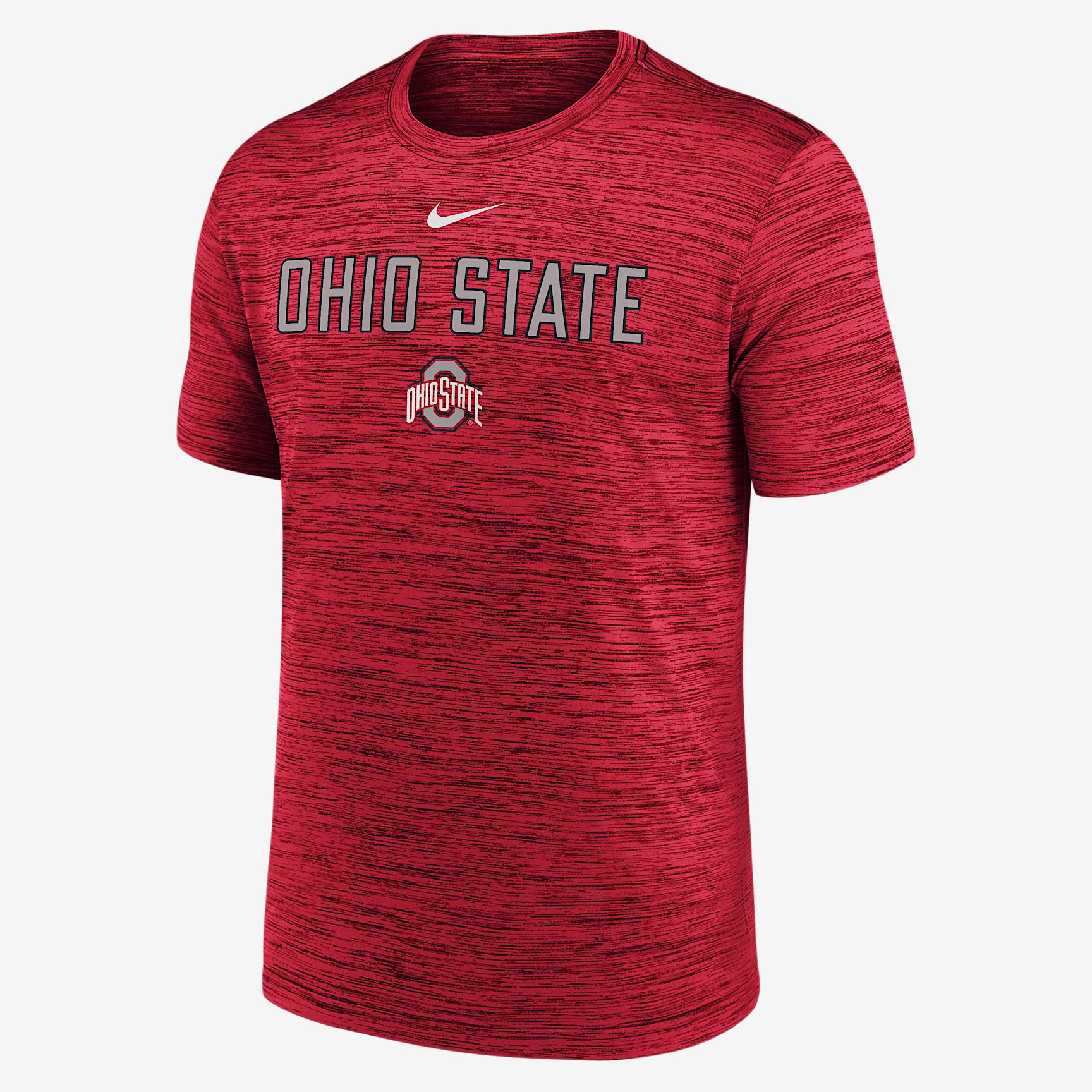 Ohio State Sideline Velocity Men's Nike Dri-FIT College T-Shirt Product Image