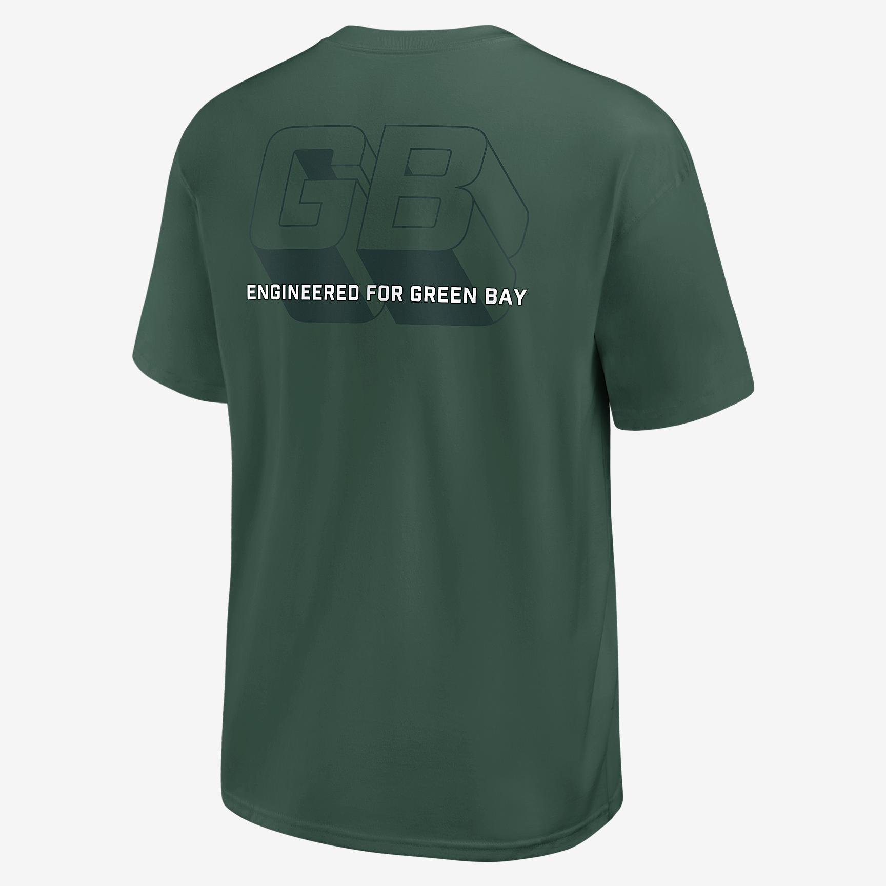 Green Bay Packers Dominate The Game Essential Max90 Men's Nike NFL T-Shirt Product Image