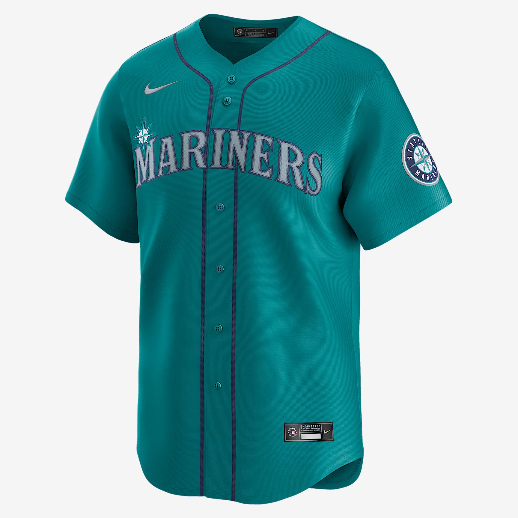 Julio Rodríguez Seattle Mariners Men's Nike Dri-FIT ADV MLB Limited Jersey Product Image
