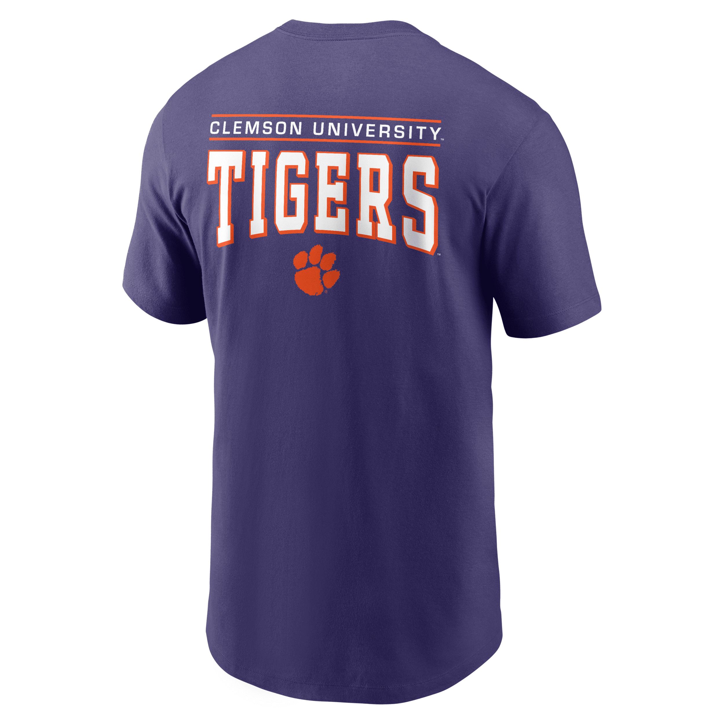 Men's Nike Purple Clemson Tigers 2-Hit T-Shirt,  Product Image