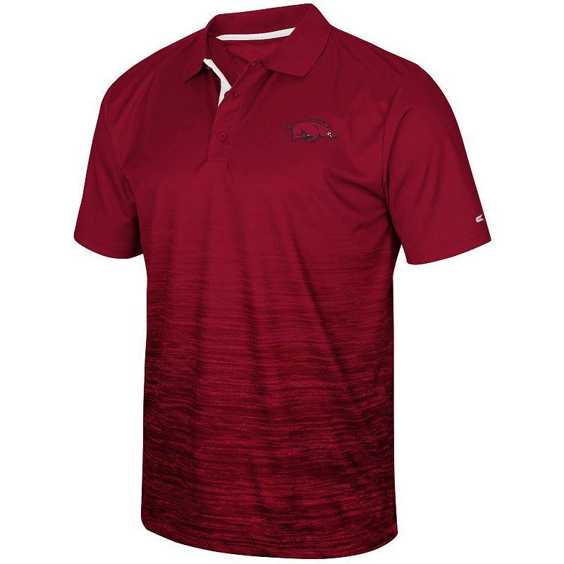 Men's Colosseum Cardinal Arkansas Razorbacks Marshall Polo, Size: Large, Red Product Image