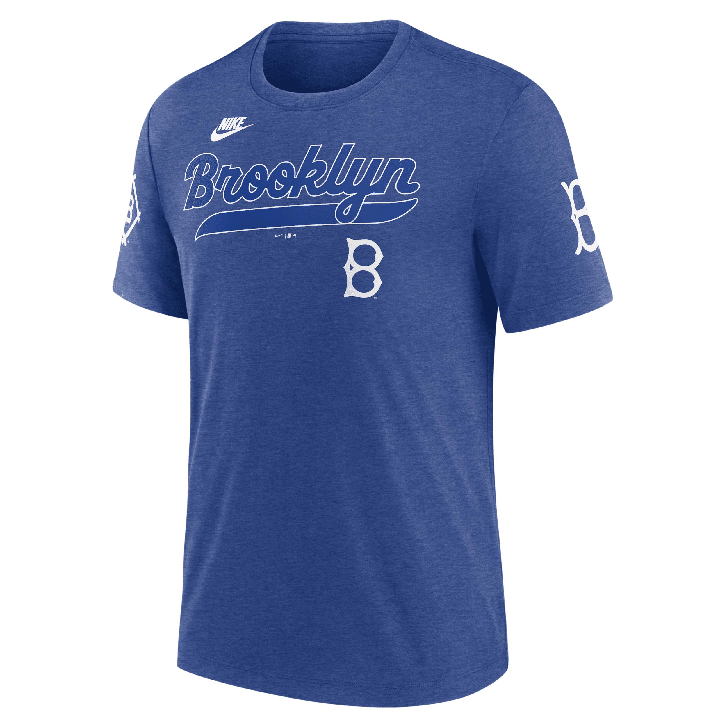 Brooklyn Dodgers Cooperstown Eras Nike Mens MLB T-Shirt | NJFDEX49KB-T4S Product Image