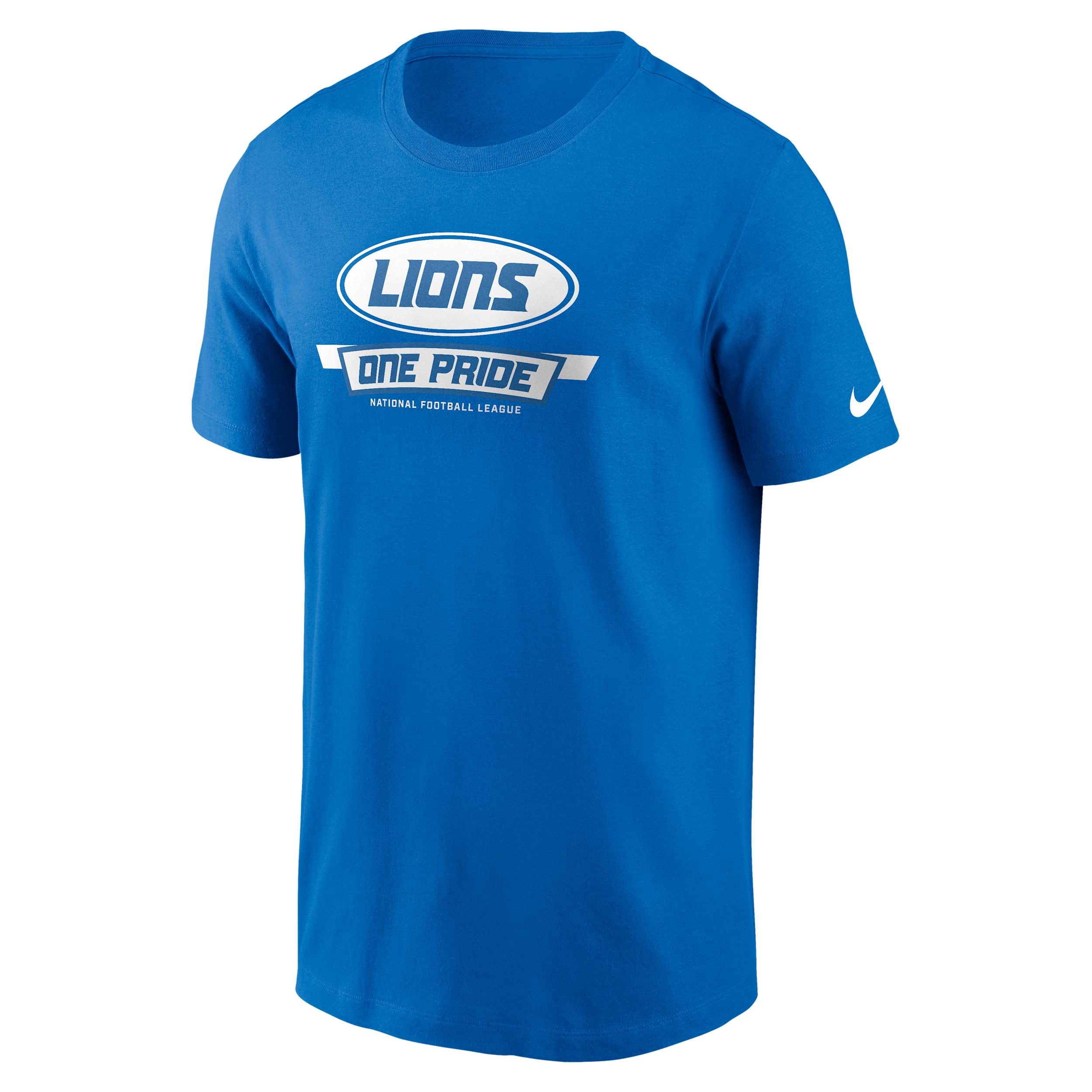 Detroit Lions Local Essential Nike Mens NFL T-Shirt | N19945A9J-7MT Product Image