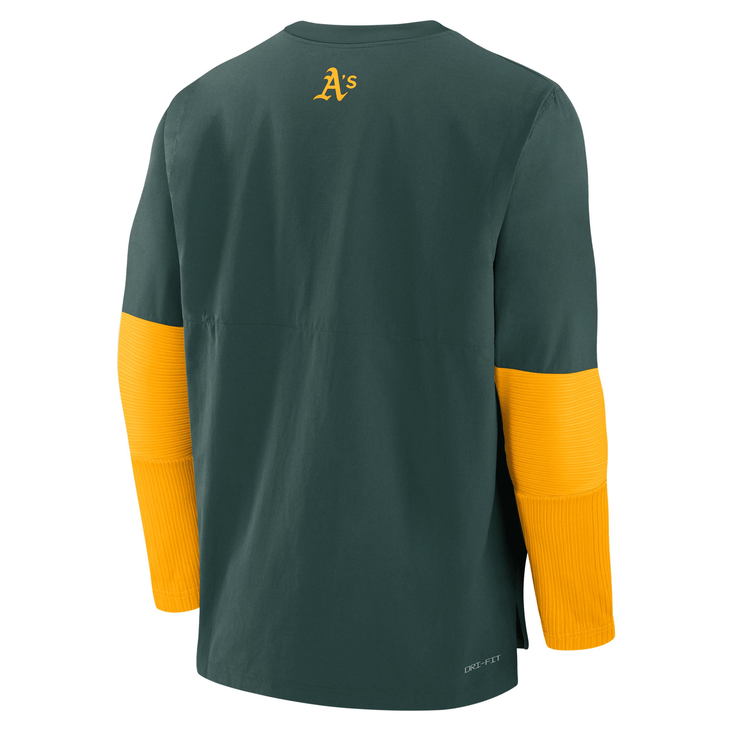 Athletics Authentic Collection Player Nike Mens Dri-FIT MLB Pullover Sweatshirt | 015C023NFZ-KK2 Product Image
