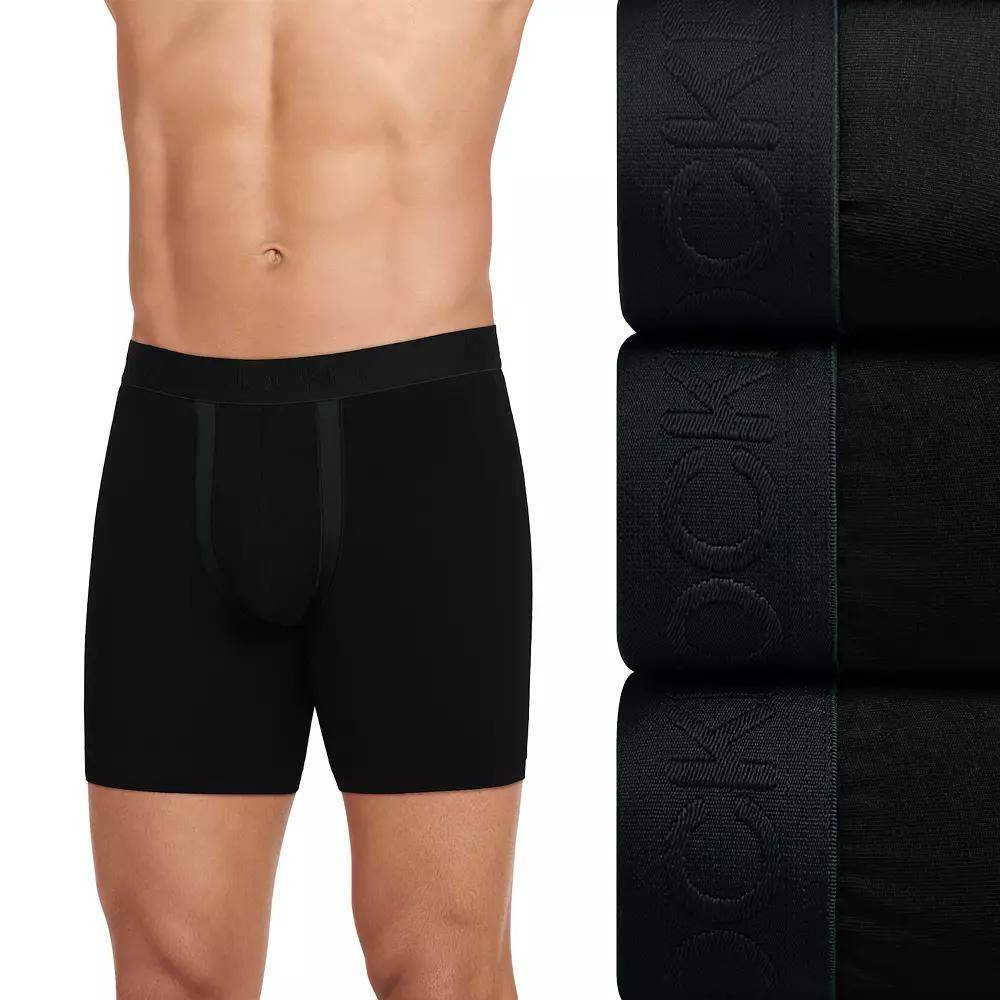 Men’s Jockey® 3-Pack Chafe Proof Pouch Cotton Stretch 6" Boxer Brief, Men's,  Product Image