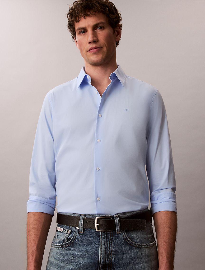 Slim Stretch Button-Down Shirt Product Image