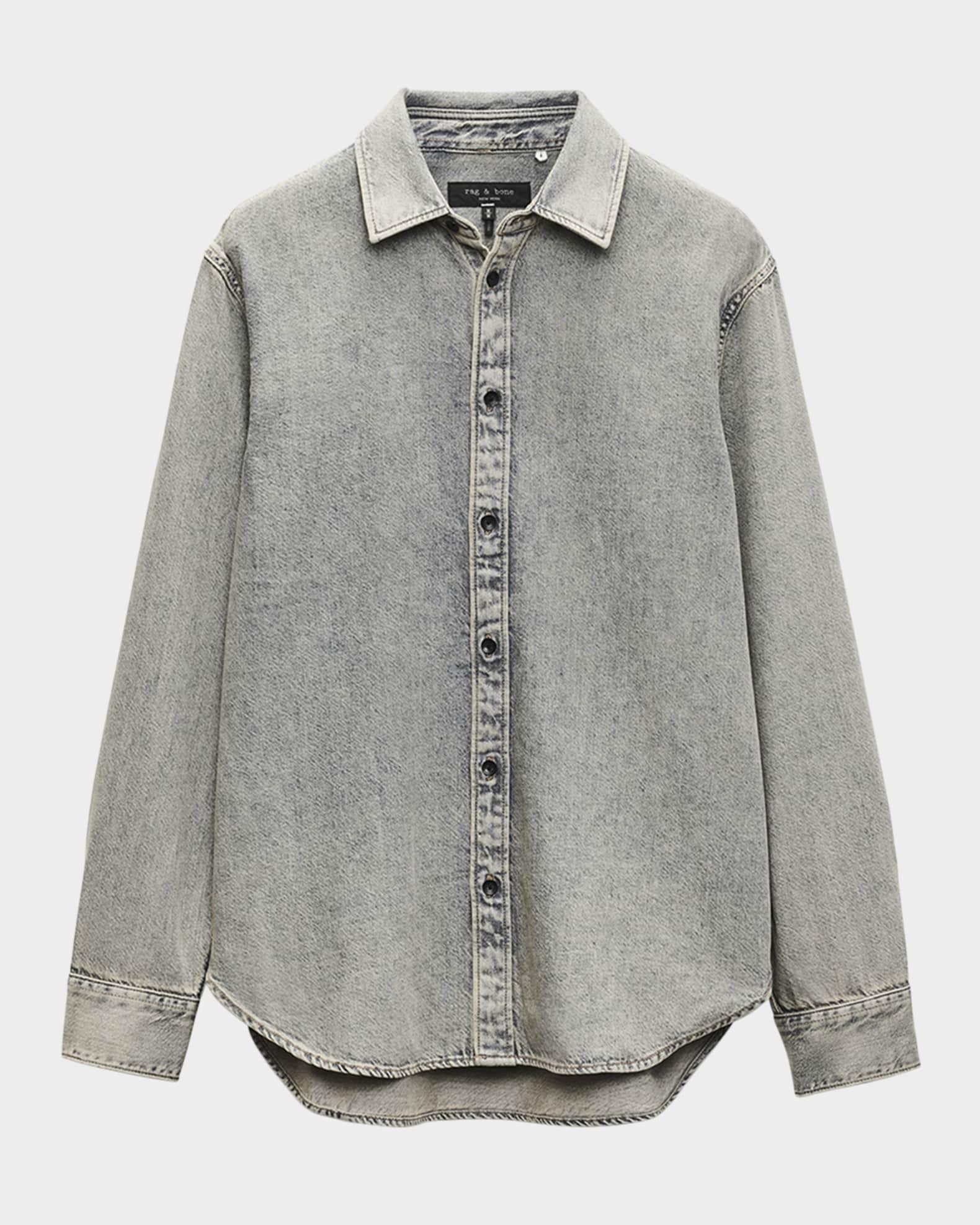 Mens Finch Denim Shirt Product Image