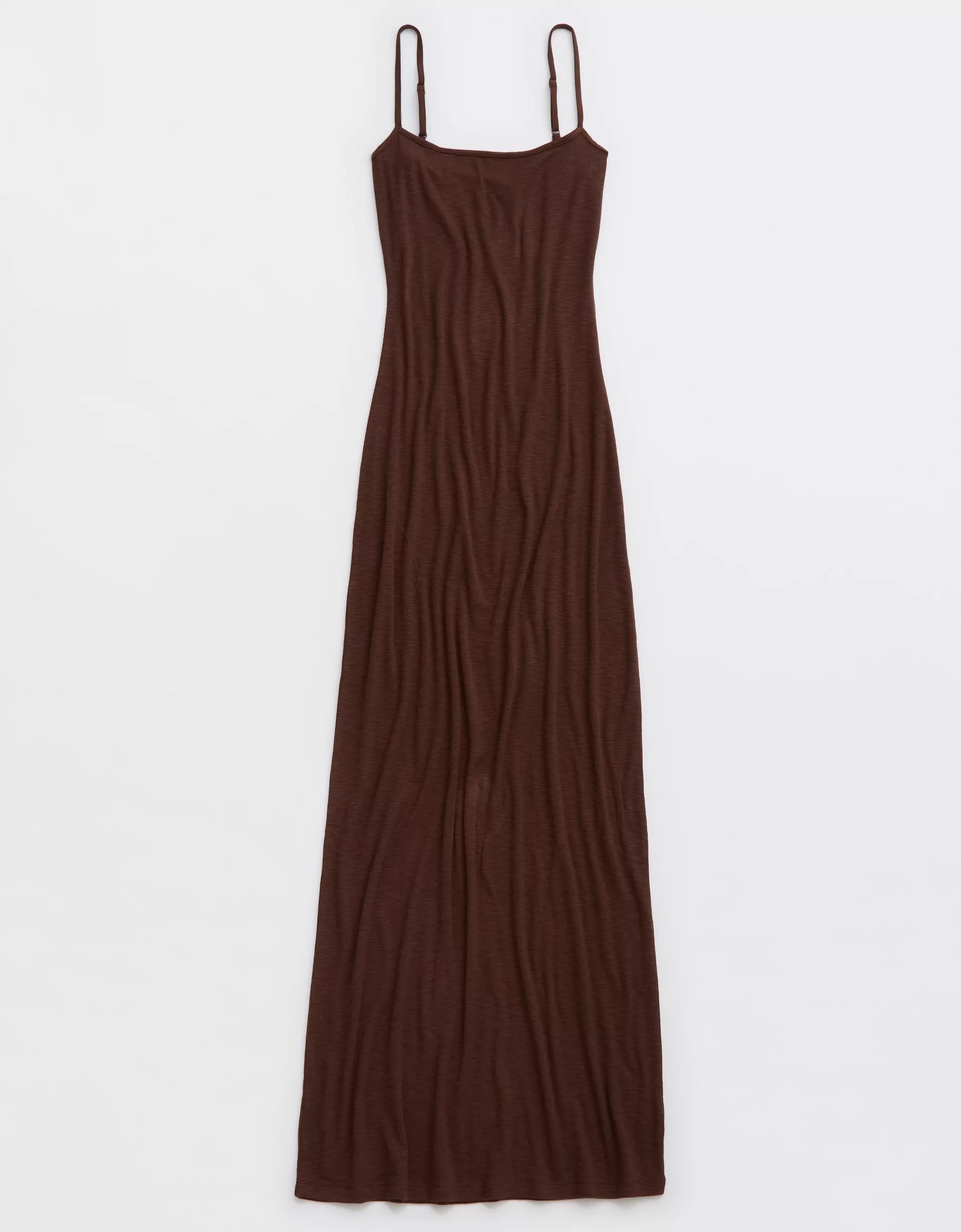 Aerie Real Soft Stretch Bodycon Maxi Dress Product Image