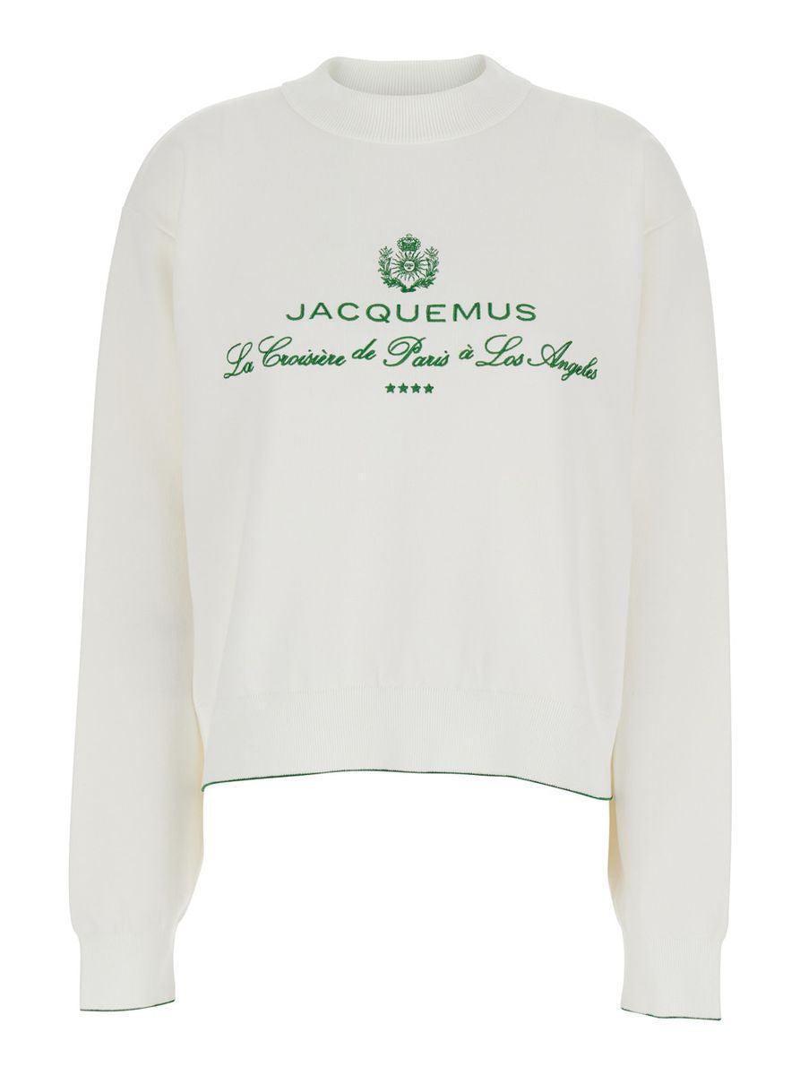 logo-embroidered sweatshirt Product Image