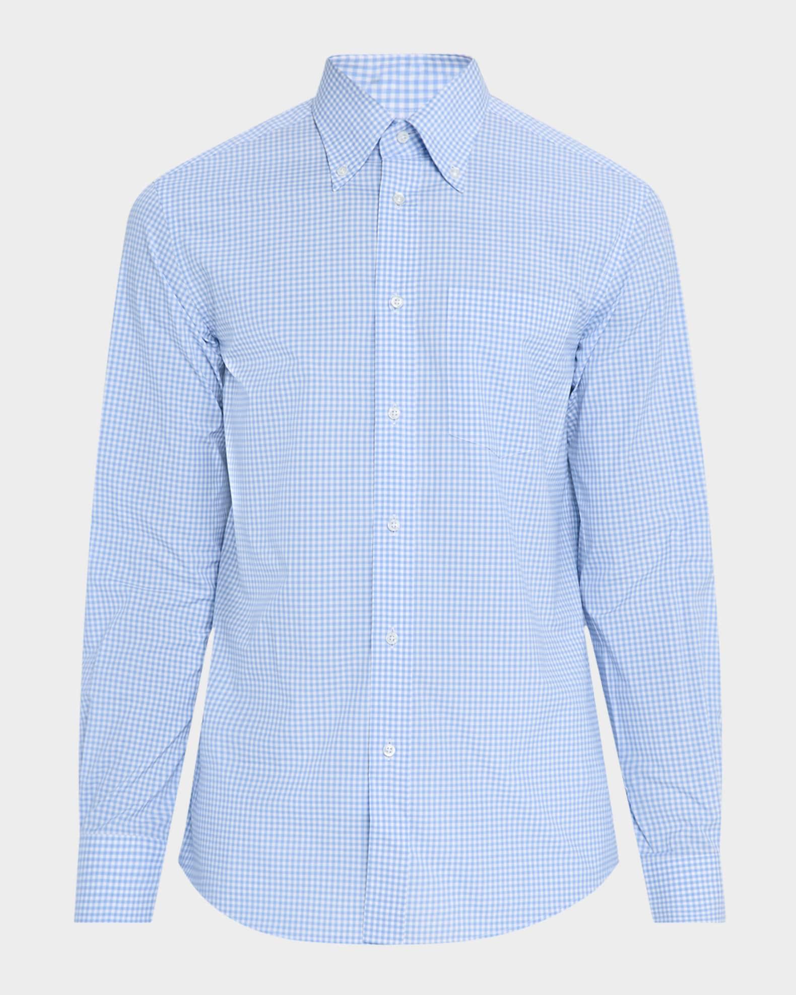 Men's Gingham Sport Shirt Product Image