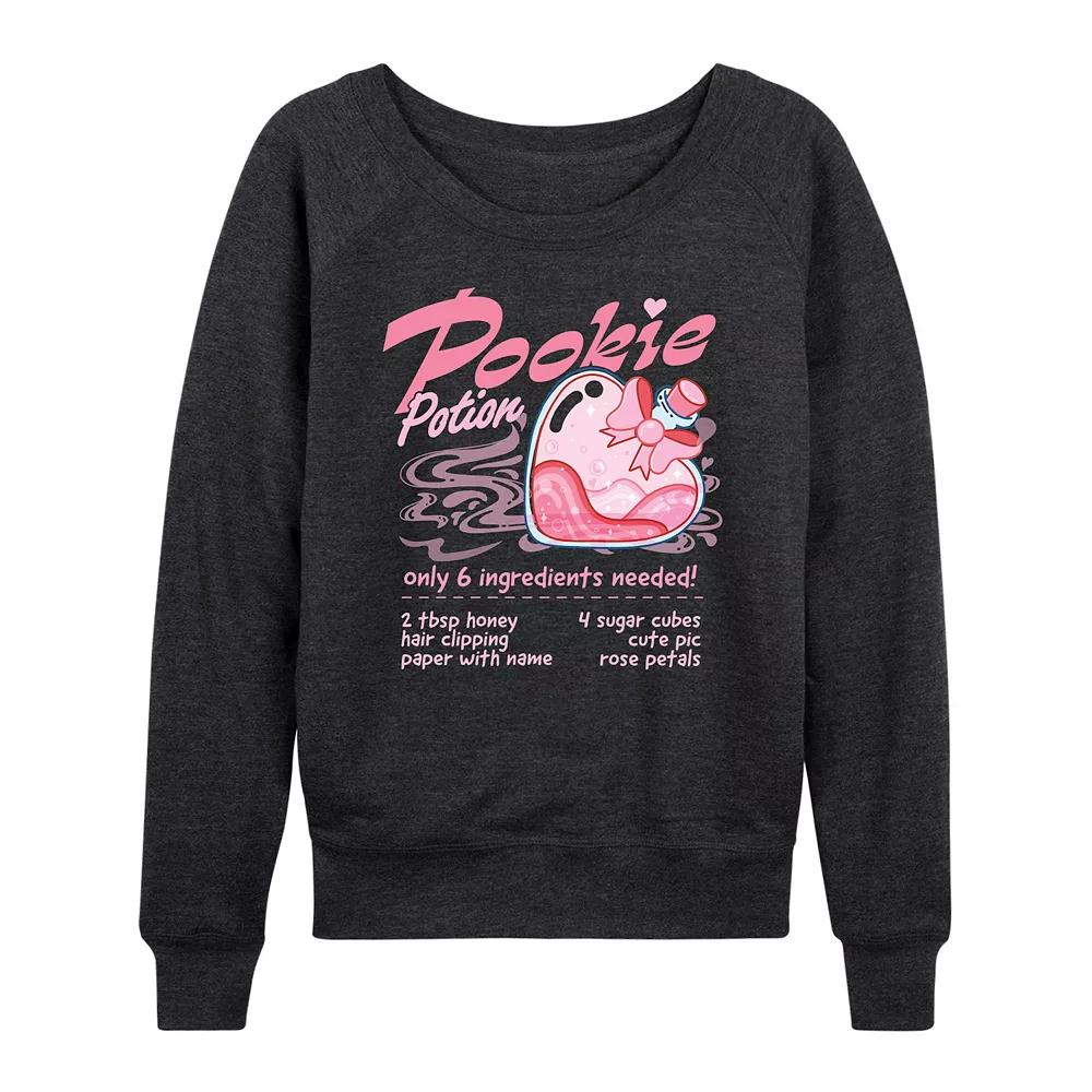 Women's Pookie Potion French Terry Long Sleeve Tee,  Product Image