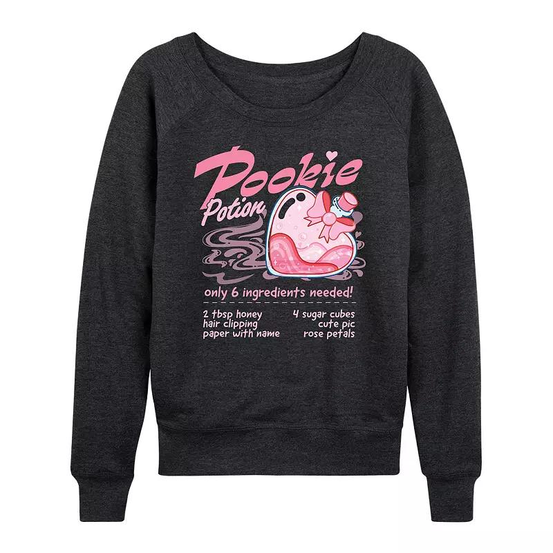 Women's Pookie Potion French Terry Long Sleeve Tee,  Product Image