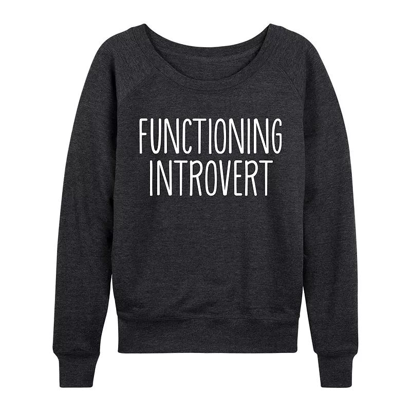 Women's Functioning Introvert French Terry Long Sleeve Tee, Girl's,  Product Image