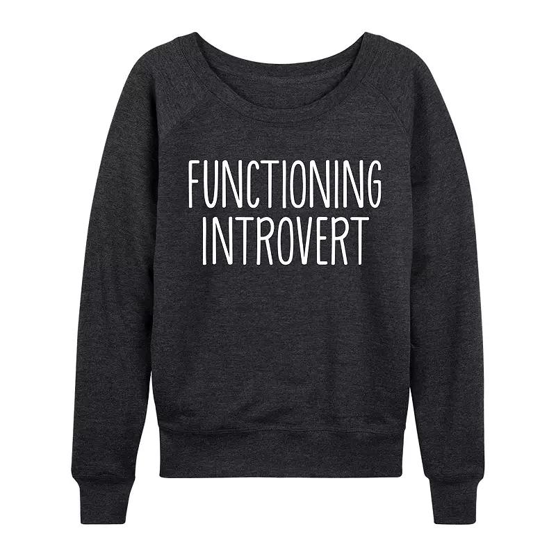 Women's Functioning Introvert French Terry Long Sleeve Tee, Girl's,  Product Image