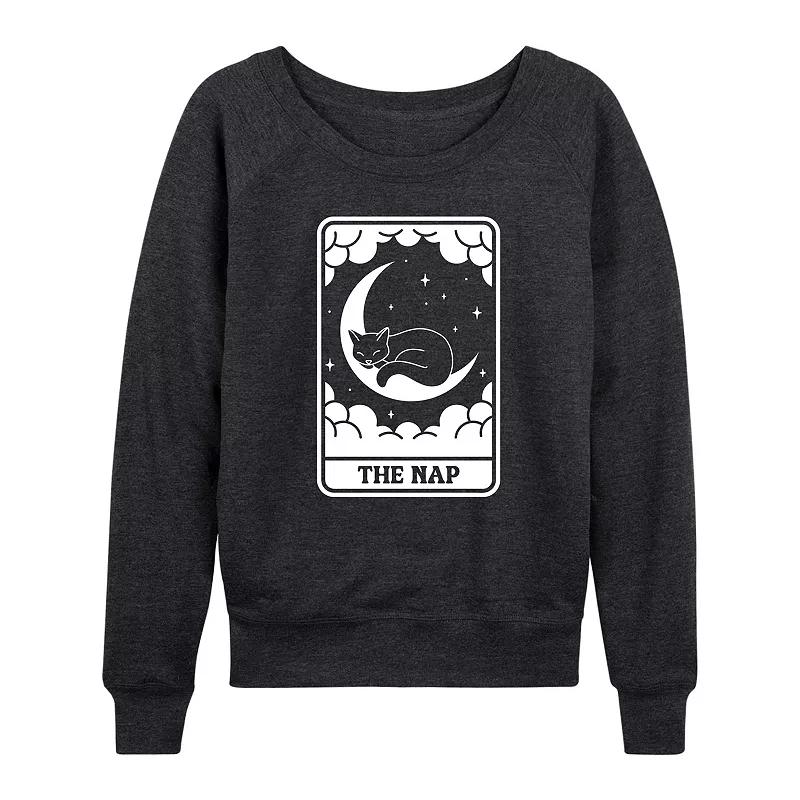 Women's The Nap Tarot French Terry Long Sleeve Tee, Girl's,  Product Image