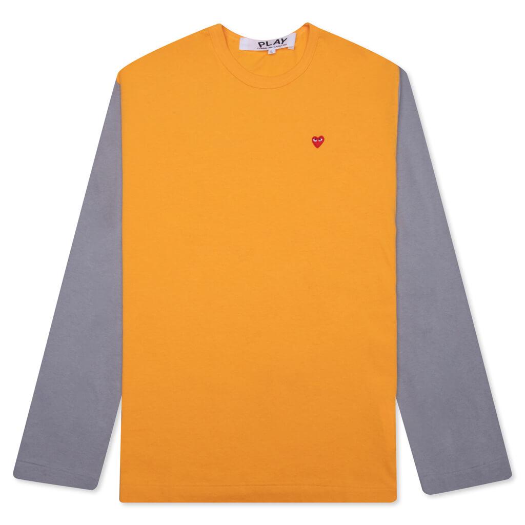 Bi-Color T-Shirt - Yellow/Grey Male Product Image