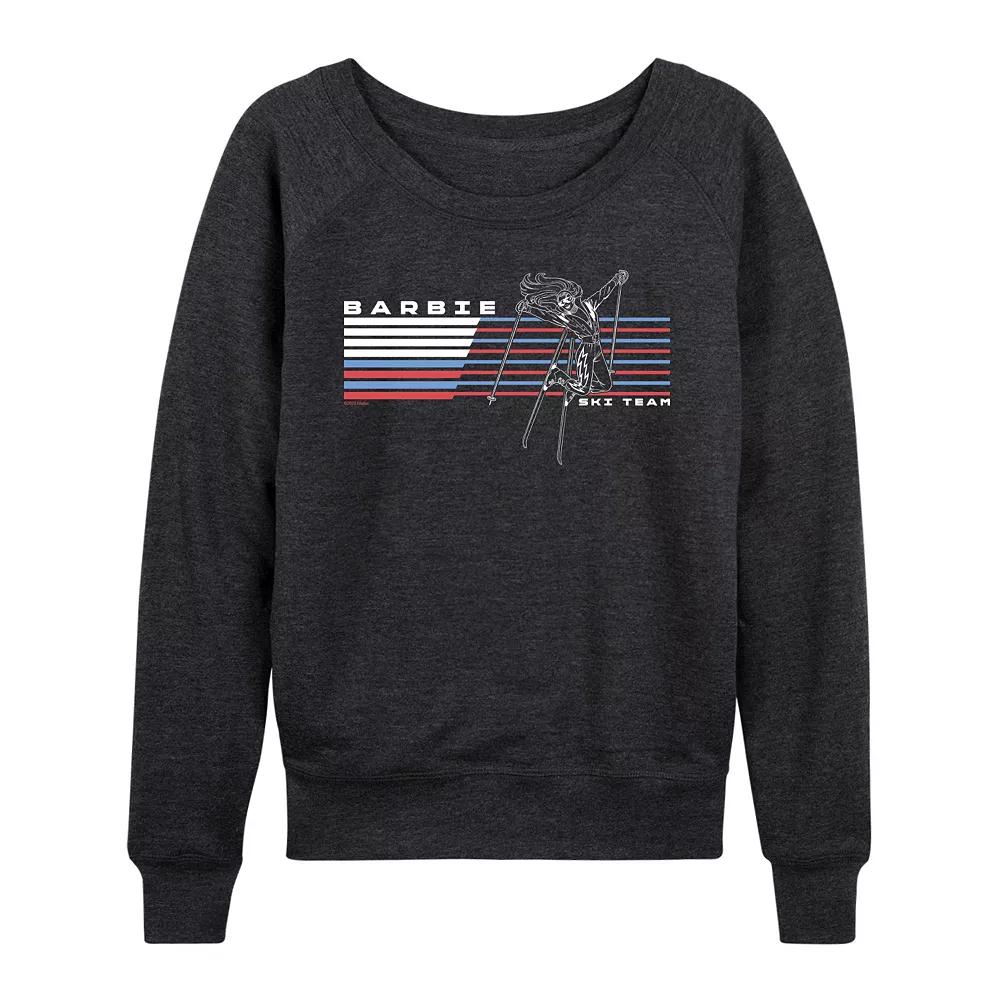 Women's Coffee EKG French Terry Long Sleeve Tee, Girl's,  Product Image