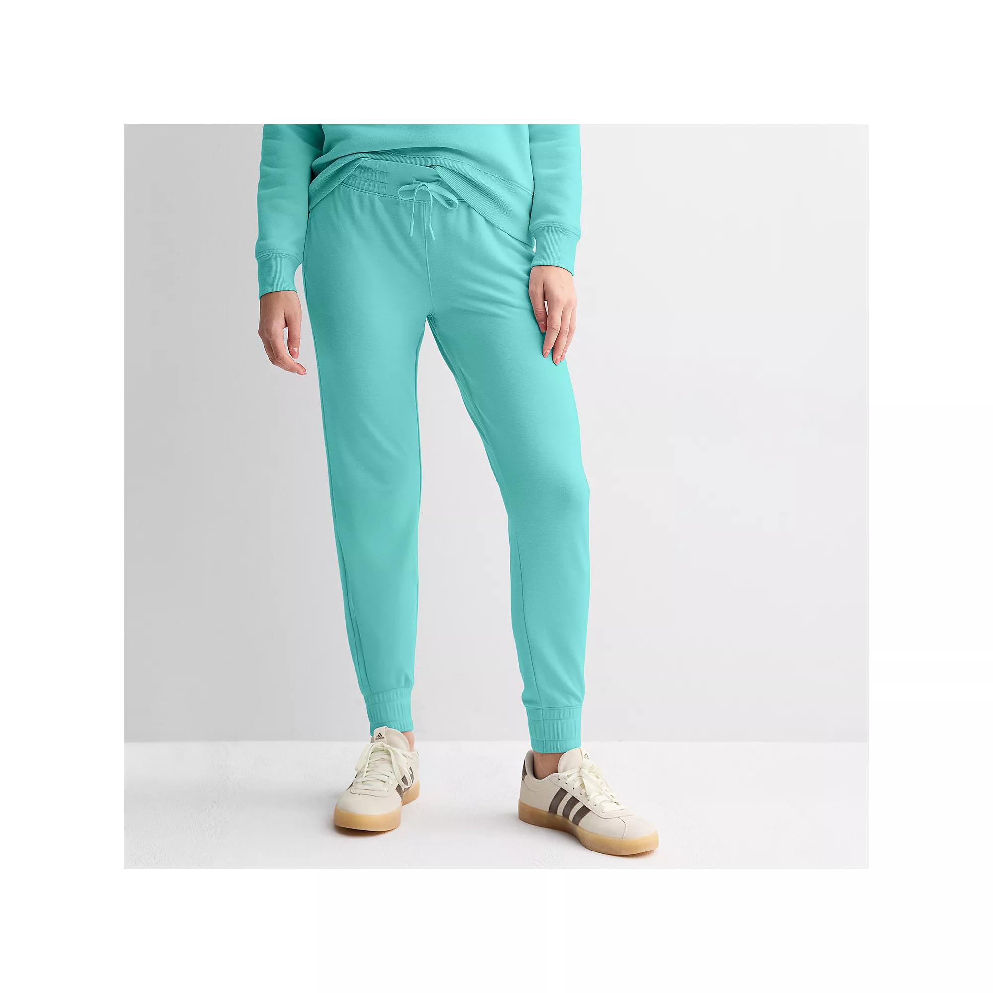 Women's Tek Gear® French Terry Joggers, Size: Large, Solomon Product Image