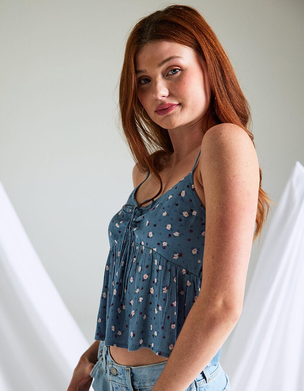 BILLABONG Darlin Ditsy Womens Cami - BLUE COMBO Product Image