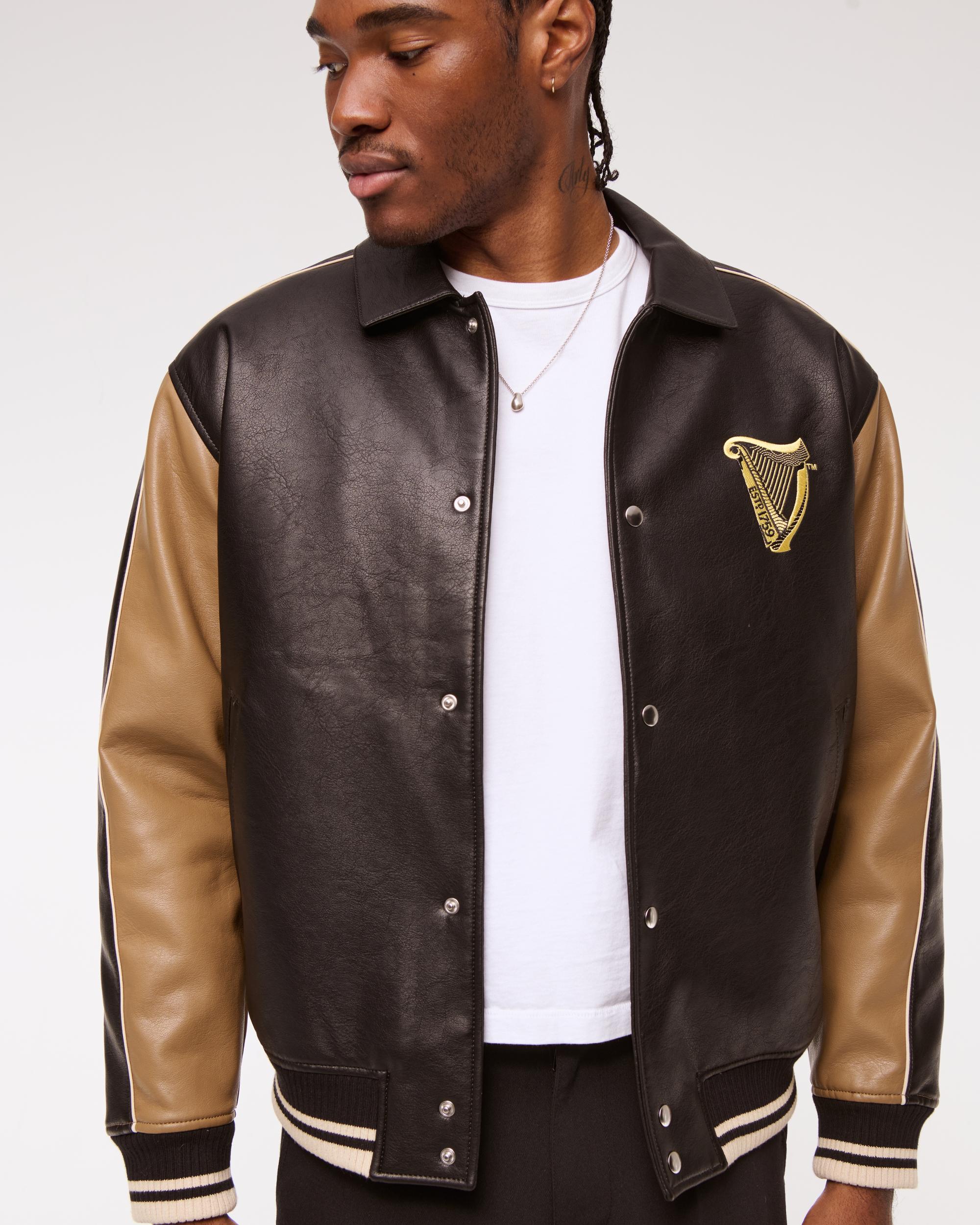 Guinness Varsity Bomber Jacket Product Image