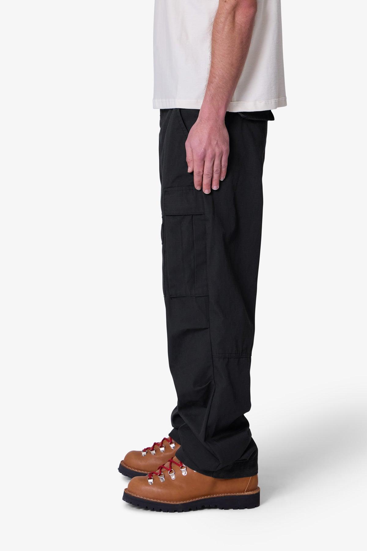 Ultra Baggy Cargo Pants - Black Product Image