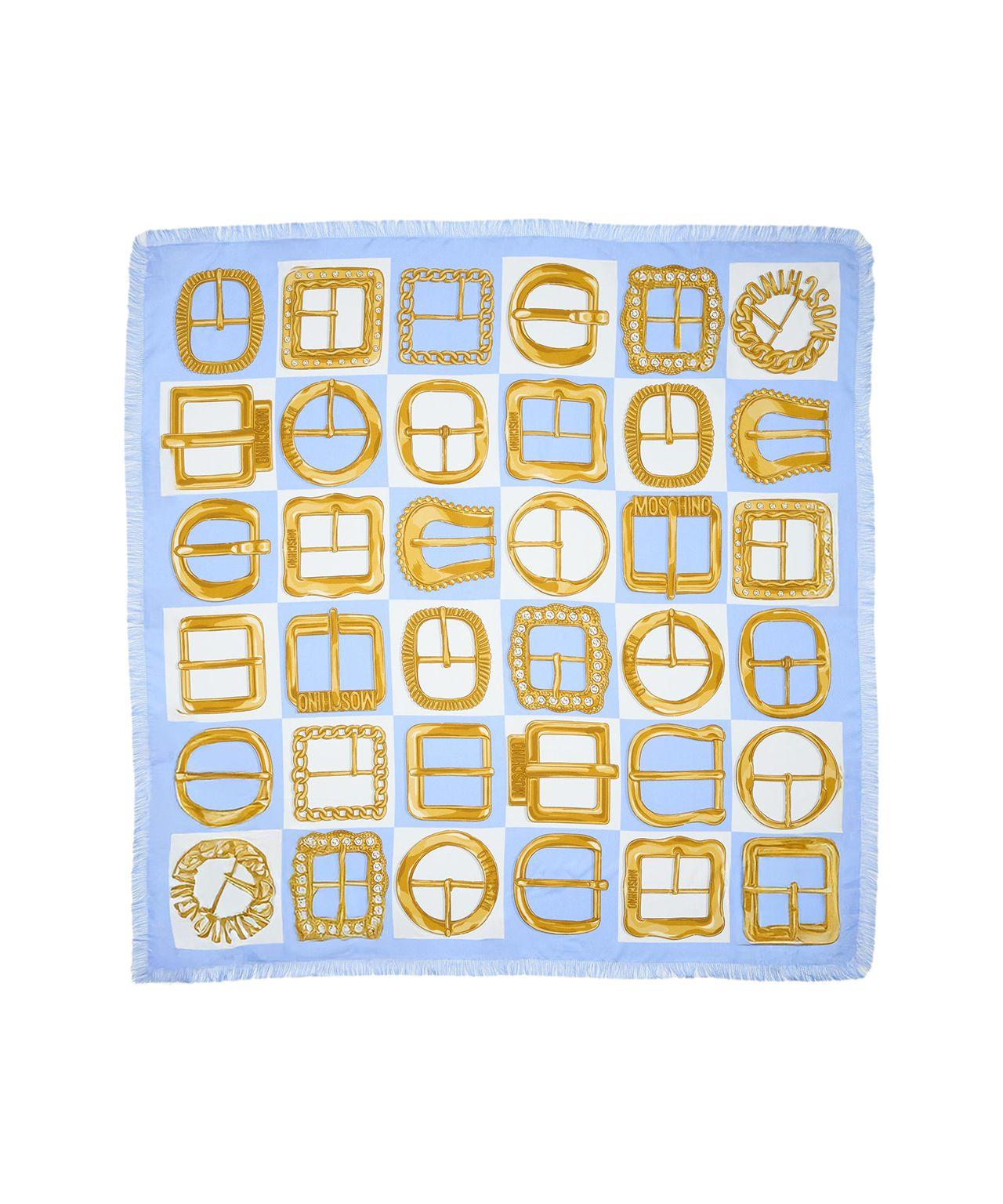 Silk scarf with print Product Image