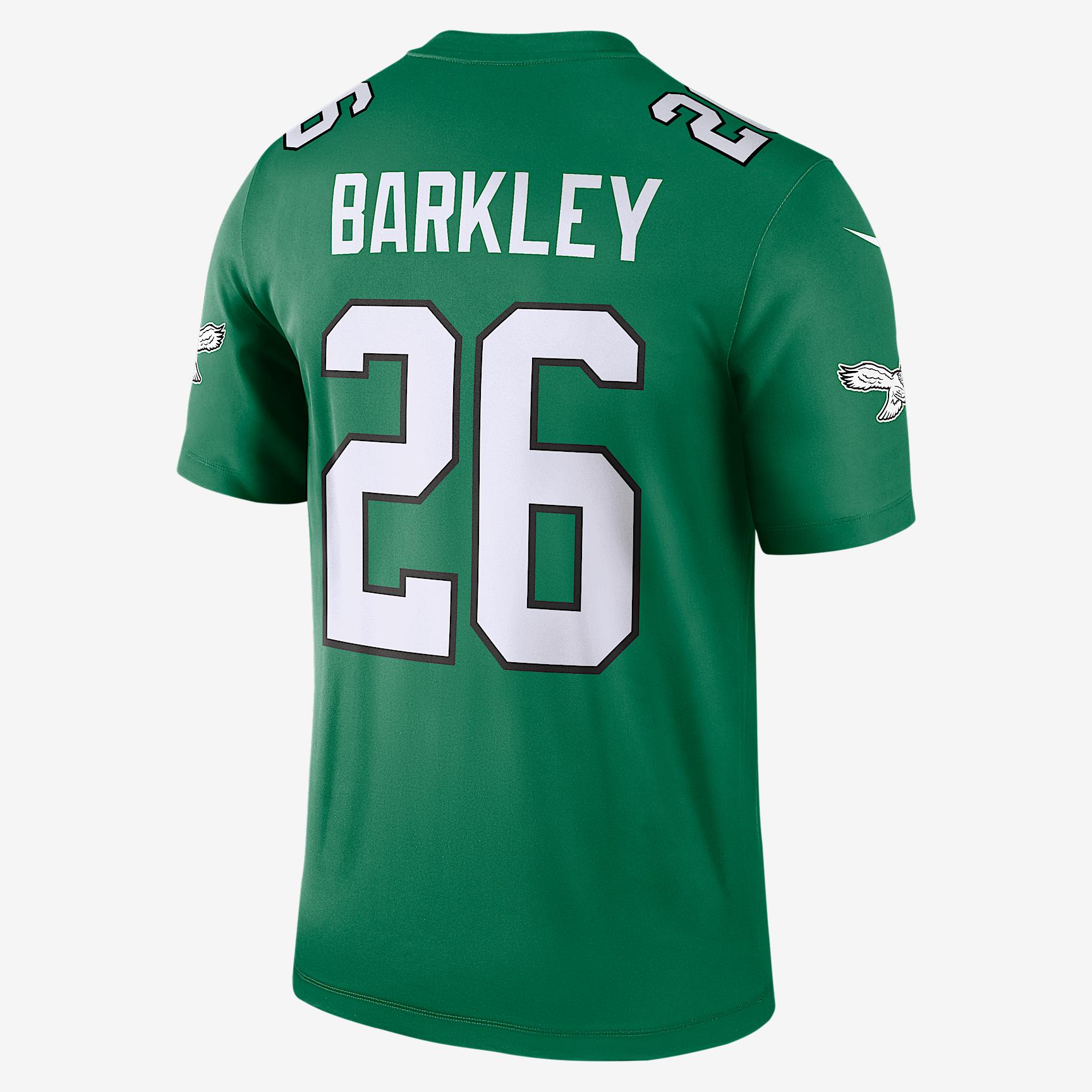 Saquon Barkley Philadelphia Eagles Nike Mens Dri-FIT NFL Legend Jersey | 94NM03T786F-YZ2 Product Image