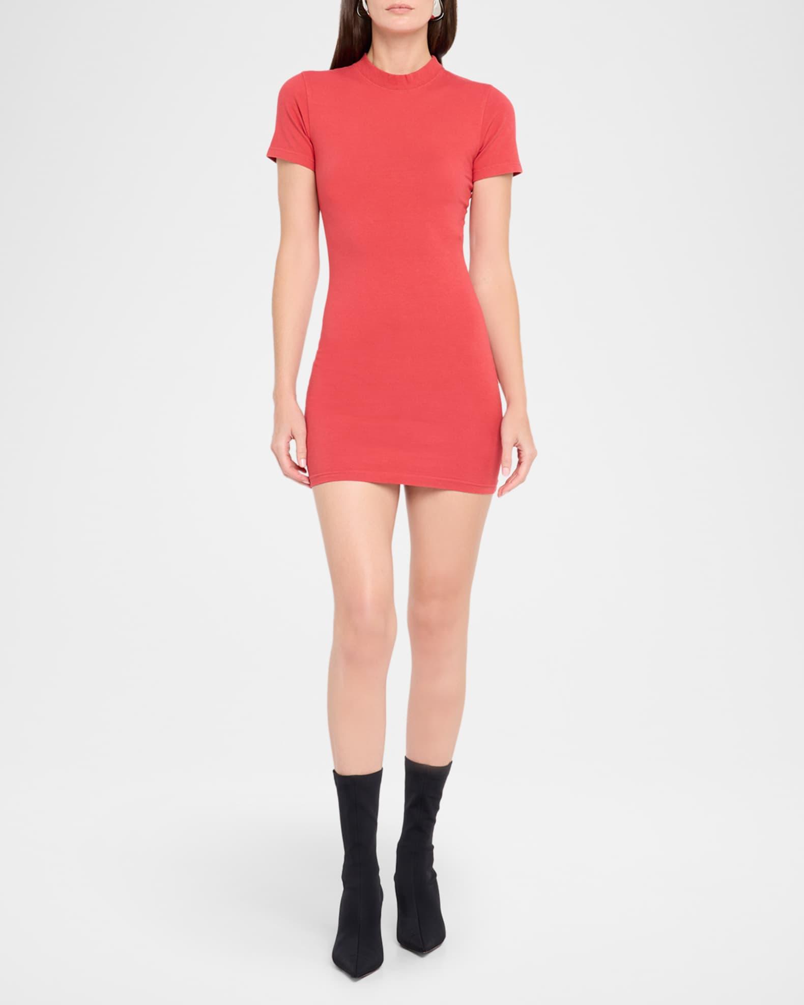 Short-Sleeve Mini T-Shirt Dress Product Image