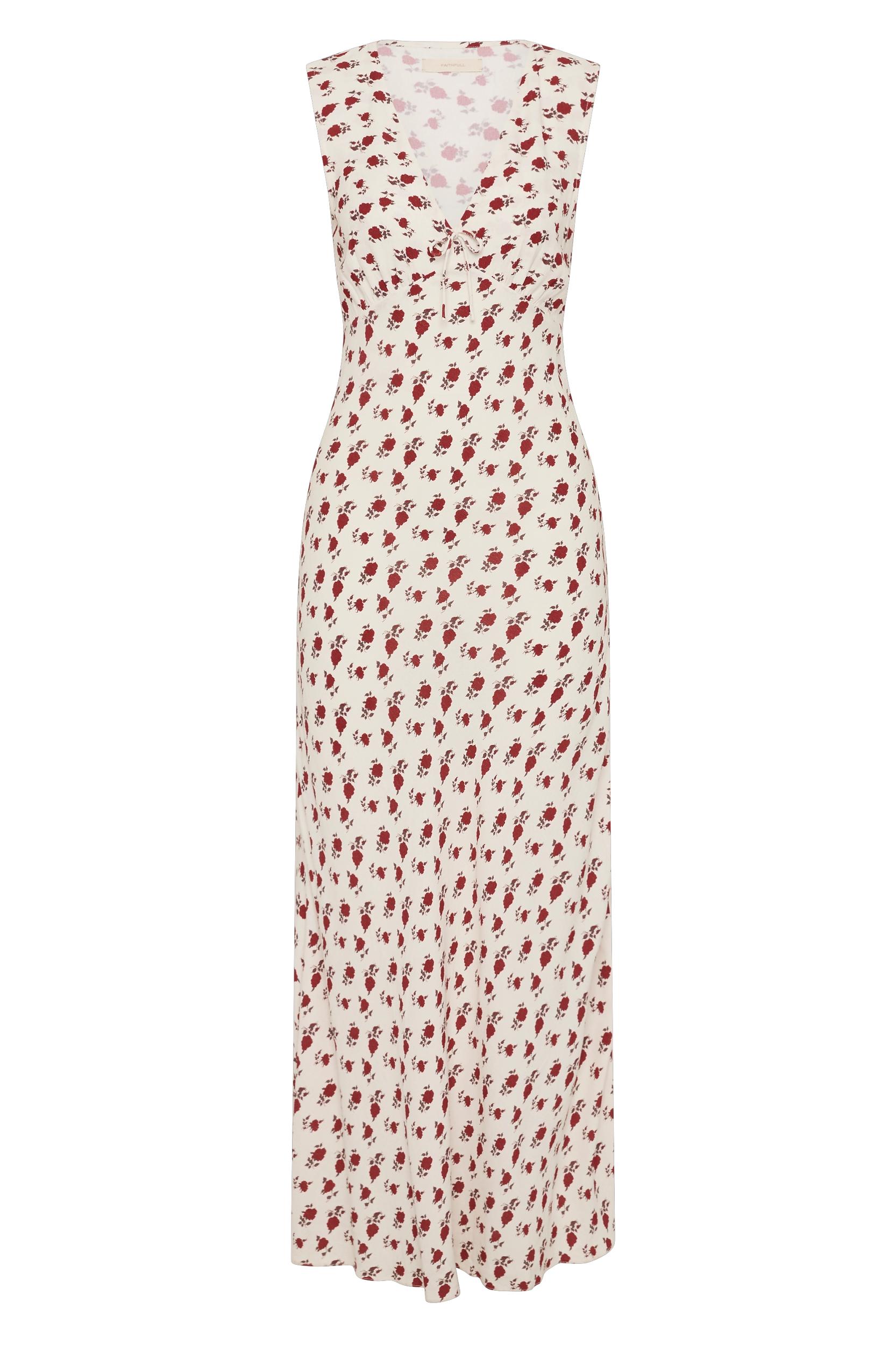 Mela Mini Dress Hazy Rose Deep Red - Final Sale Product Image