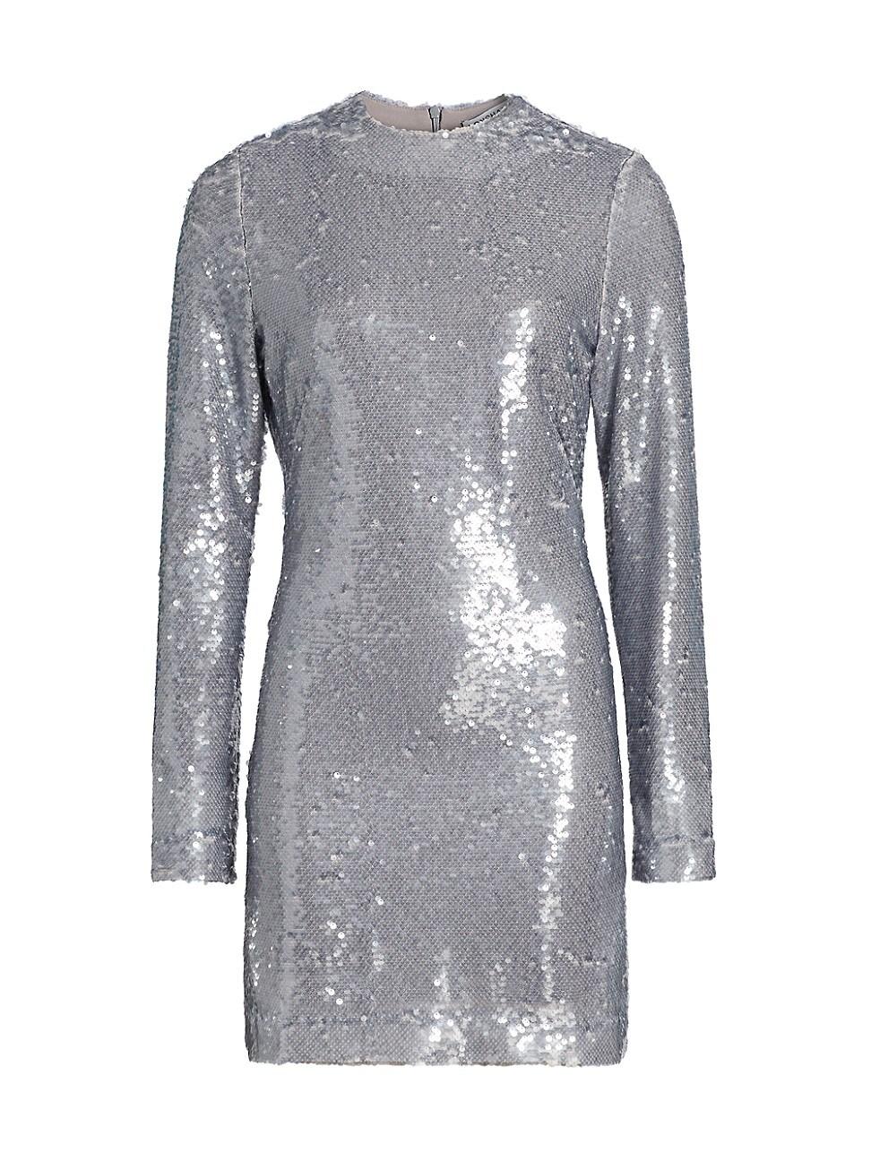 Womens Zola Sequined Minidress Product Image