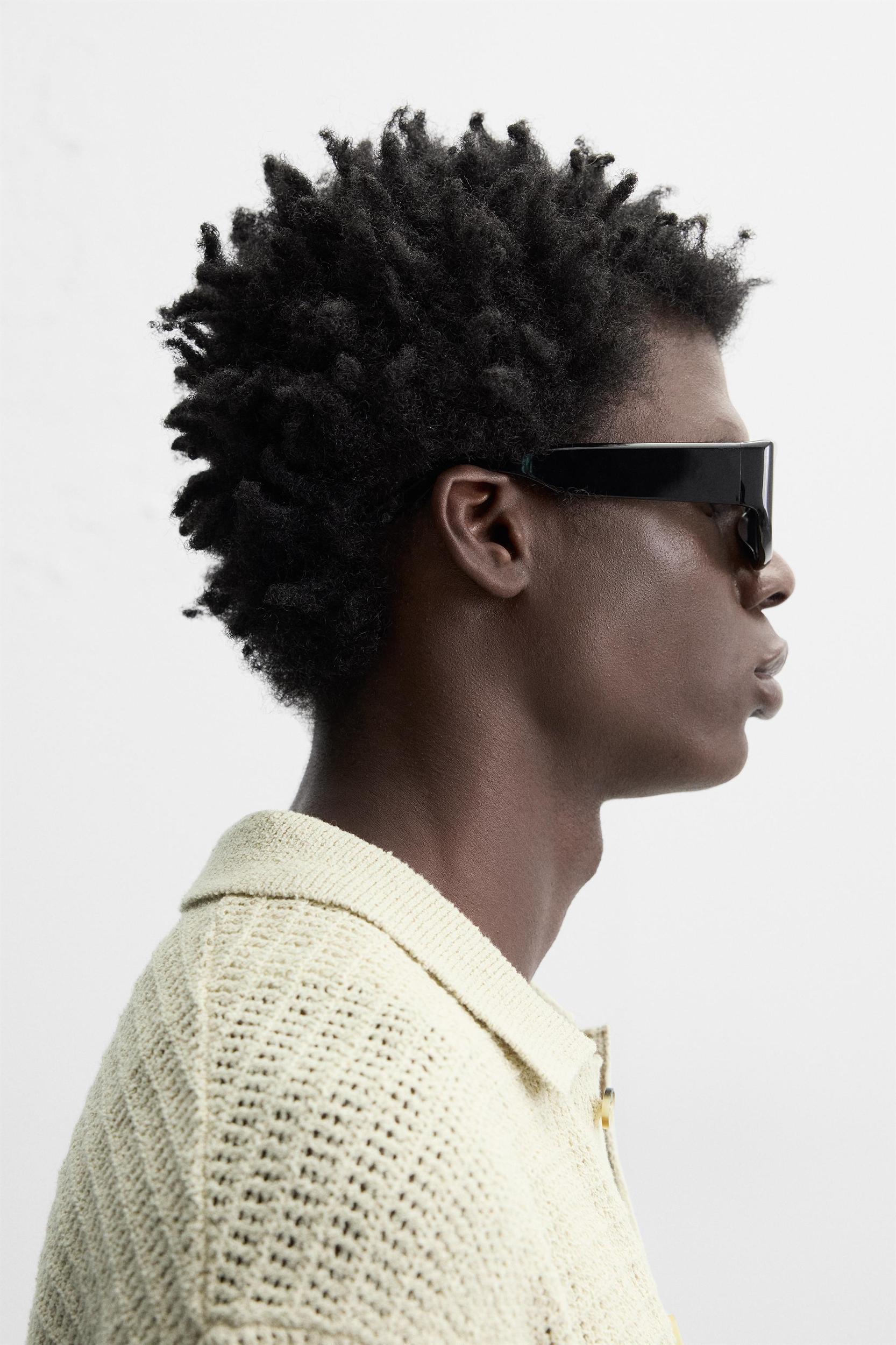 CROCHET TEXTURED SHIRT Product Image