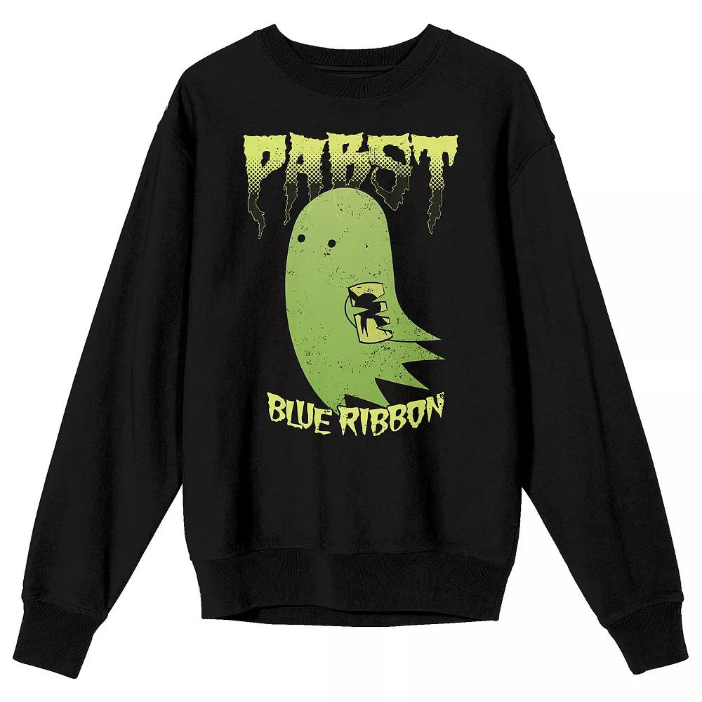 Men's Pabst Blue Ribbon Halloween Sweatshirt,  Product Image