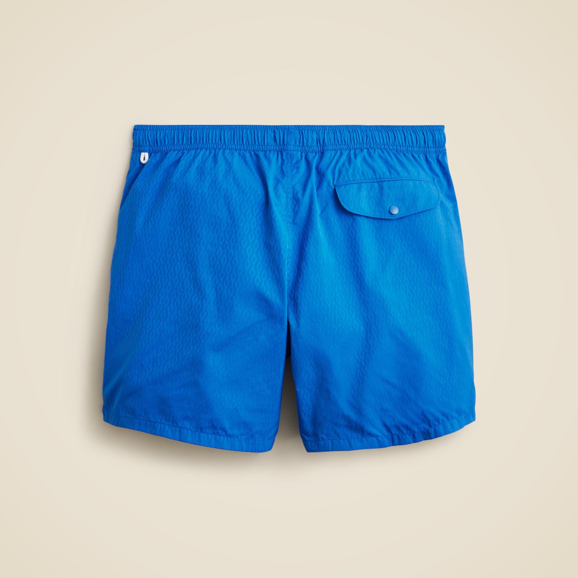 6" swim trunk in jacquard Product Image