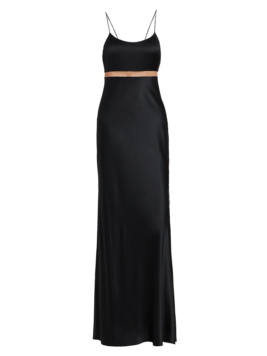 Womens Zella Silk-Blend Gown Size 0 Product Image
