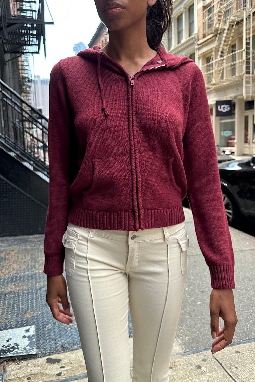 Alana Zip-Up Sweater Product Image