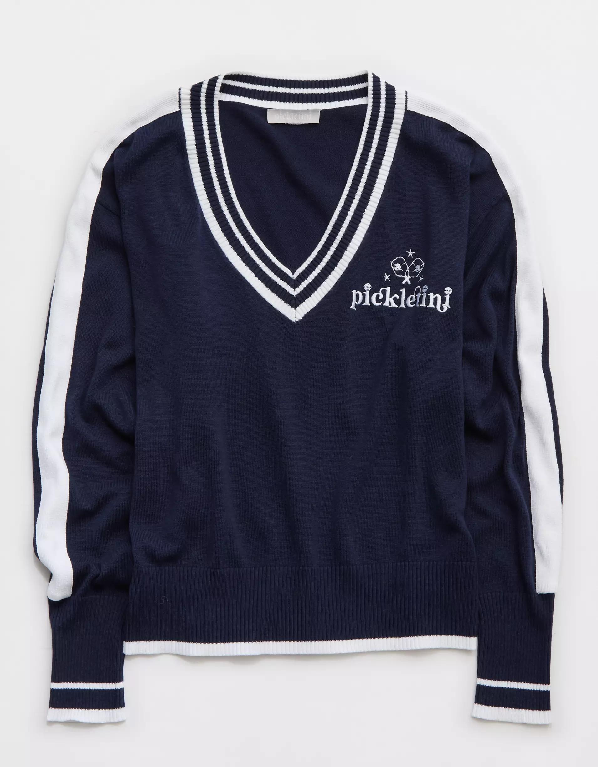 Pickletini Audrey Varsity Sweater Product Image