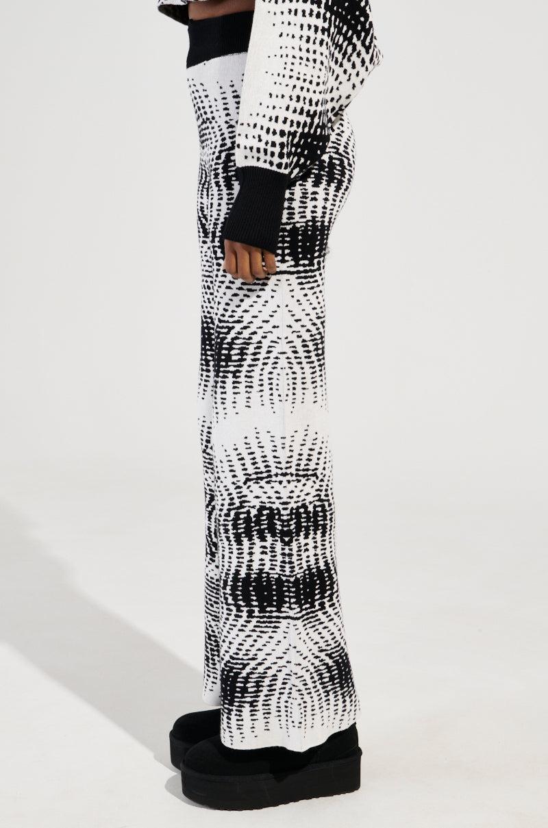 KALEIDOSCOPE DREAM WIDE LEG KNIT PANT Product Image