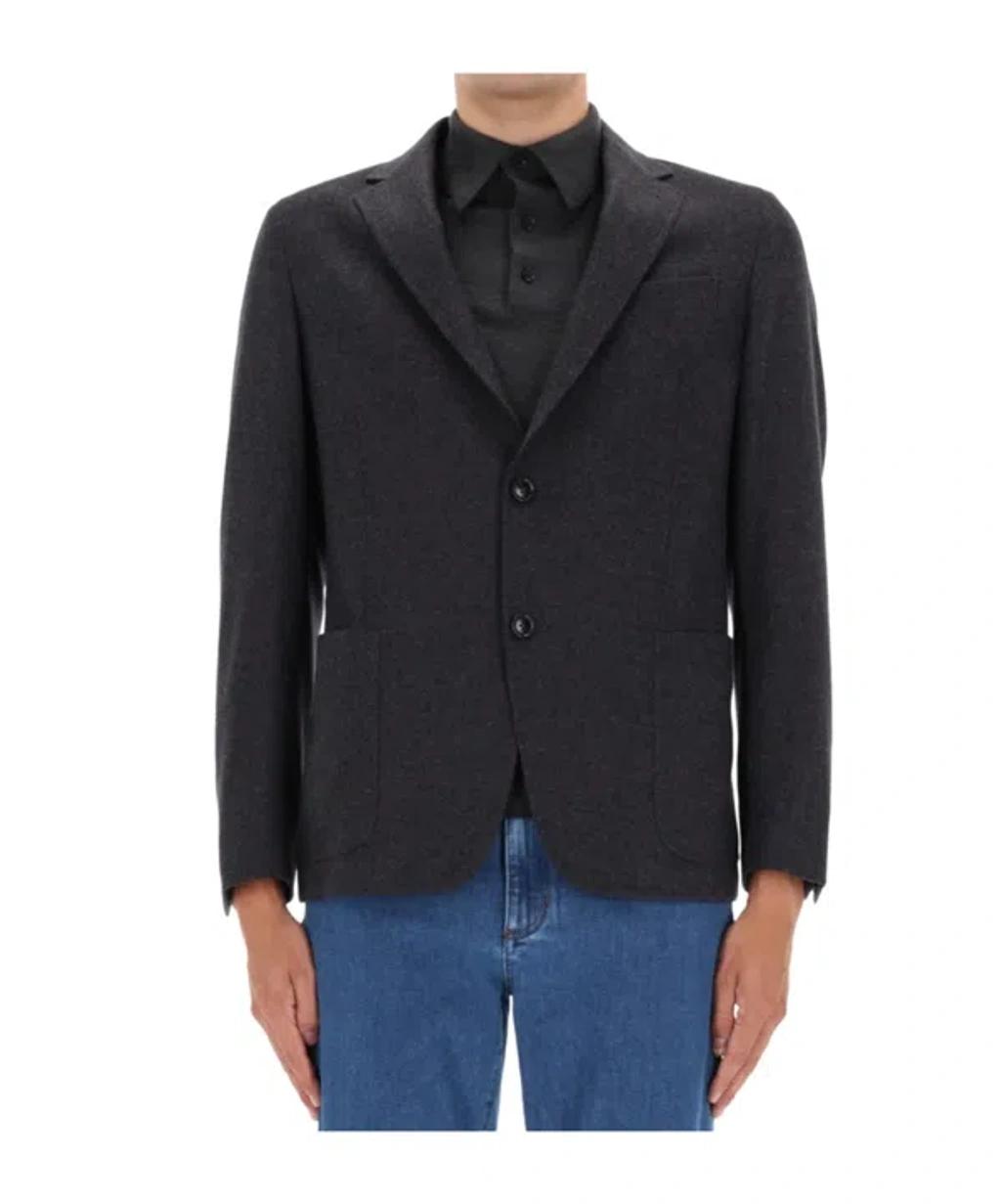 ZEGNA Shirt Jacket In Gray Product Image